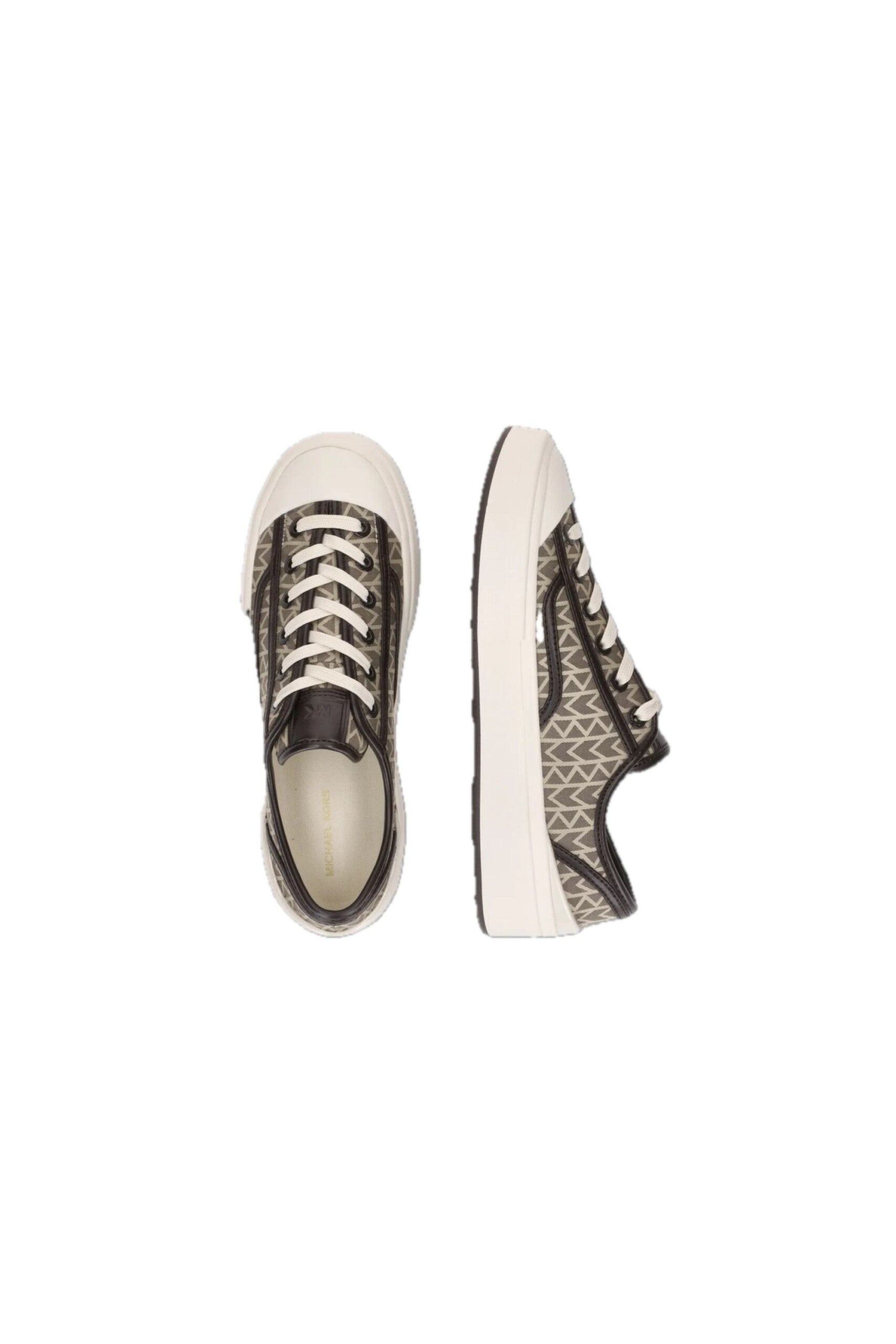 Michael Kors Jude Lace Up Sneakers vista alto