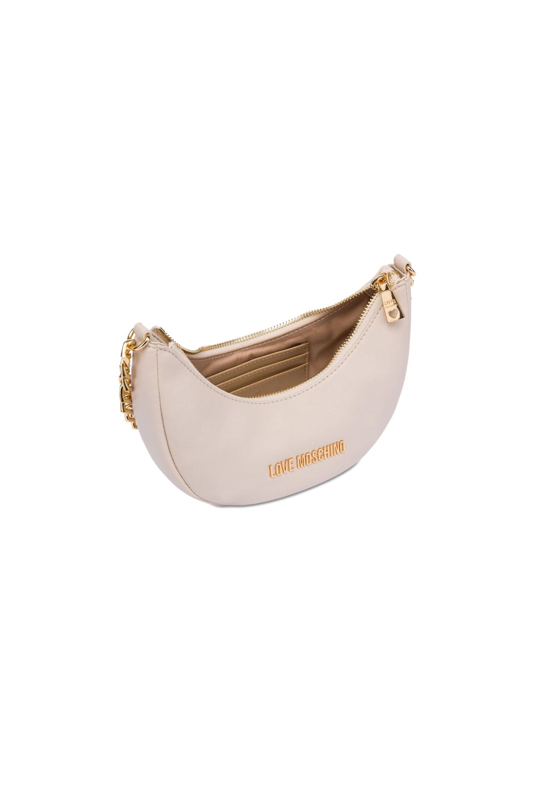 Love Moschino borsa a tracolla con logo vista interno