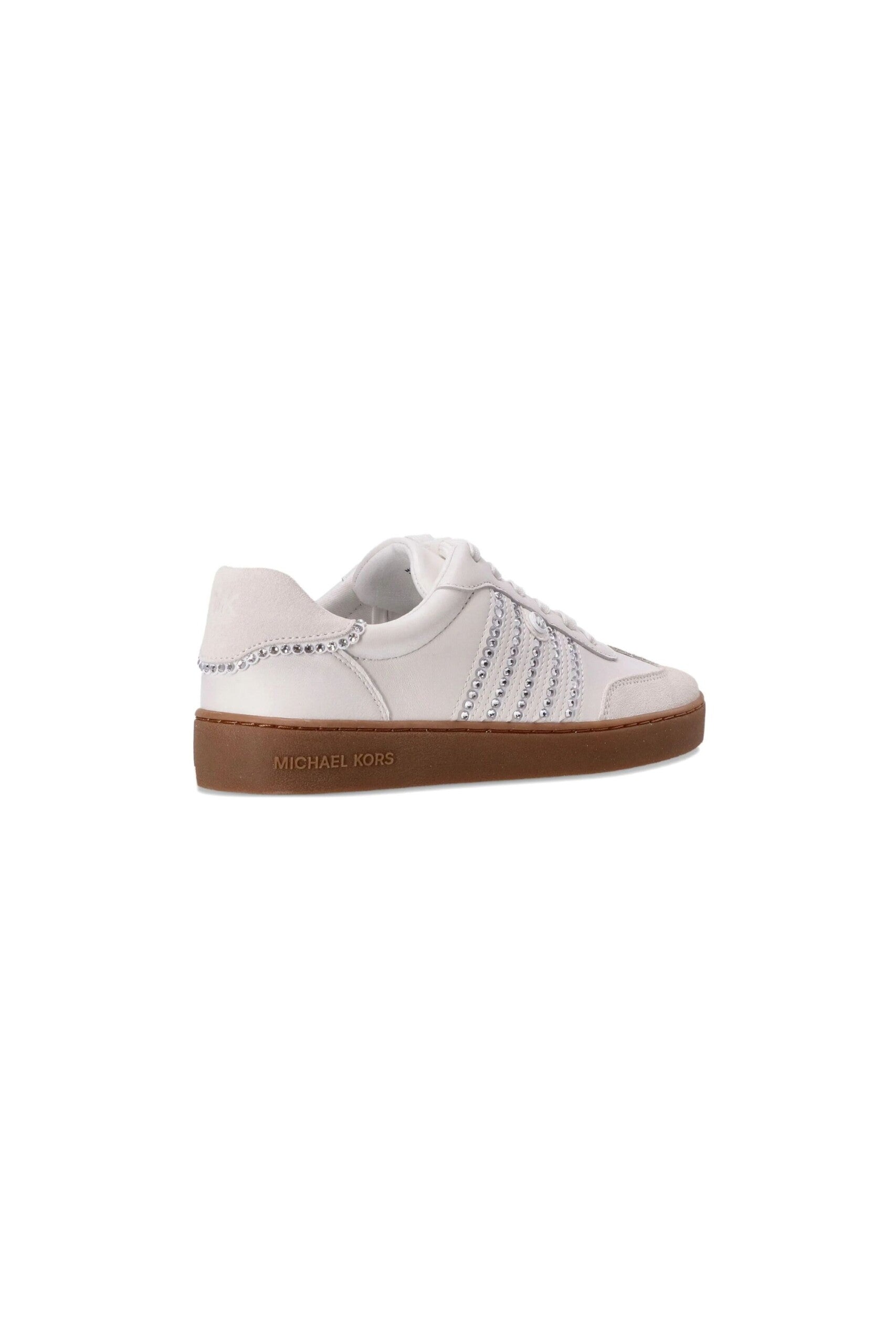 Michael Kors Sneakers Scotty con strass vista retro