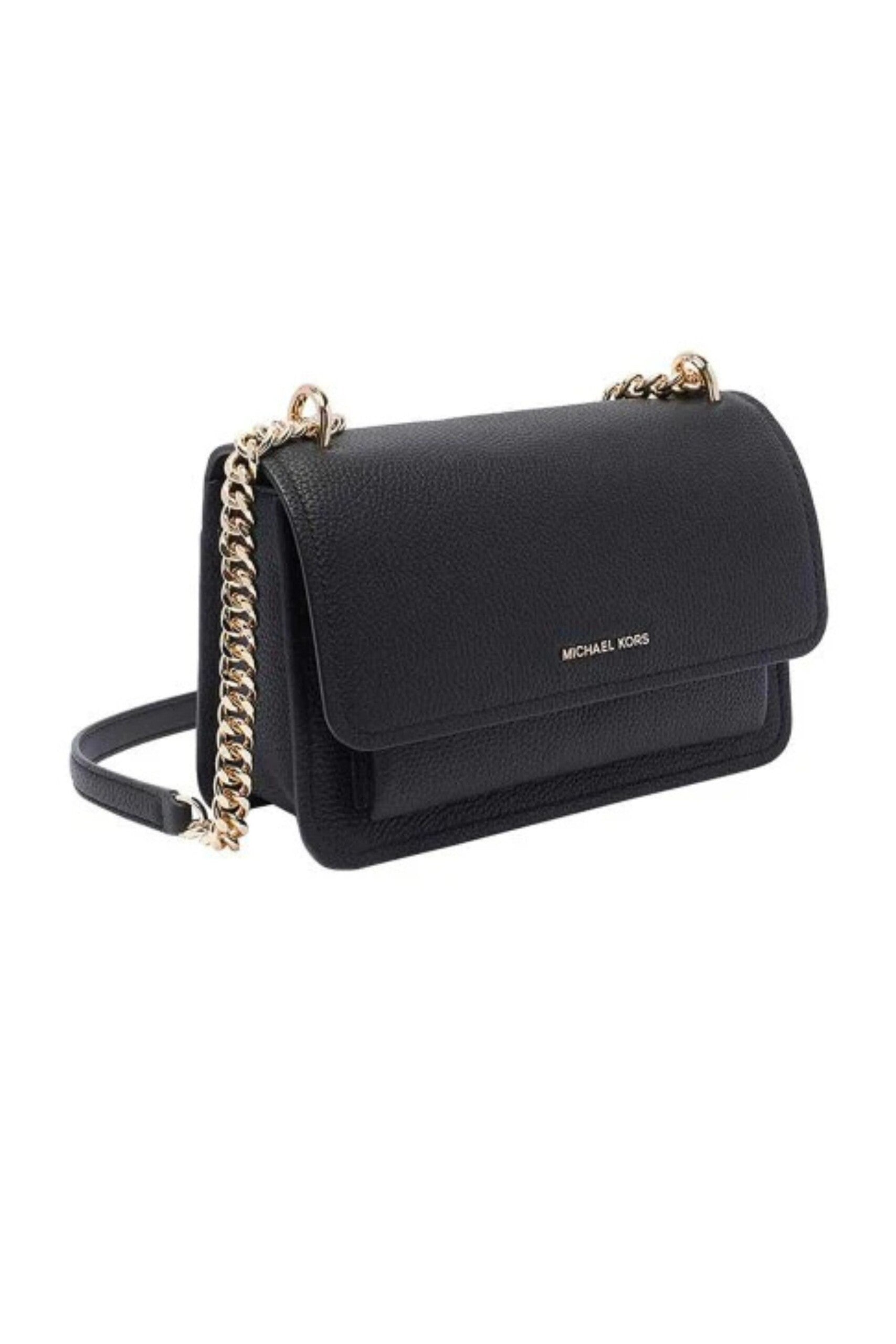 Michael Kors Borsa A Tracolla Grande Claire vista tre quarti