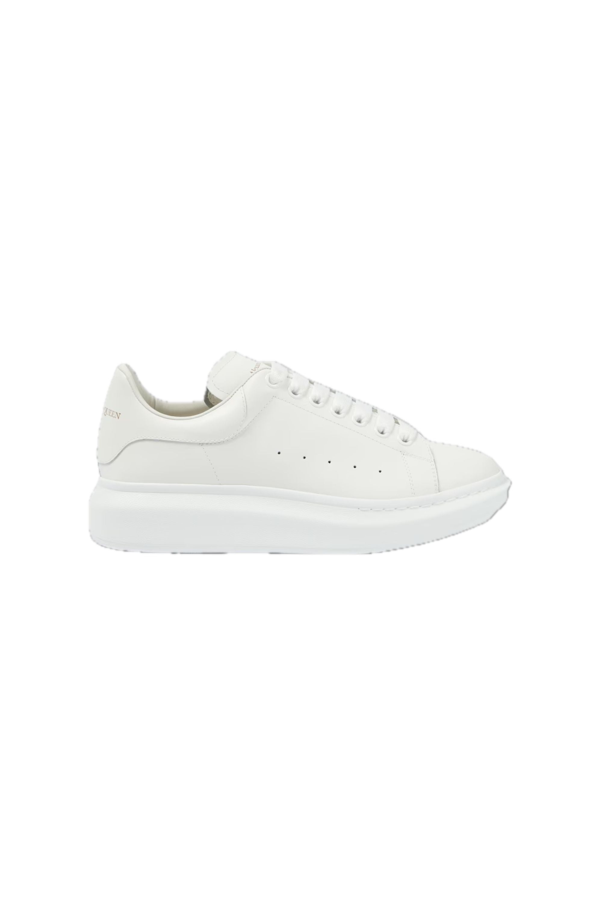 Alexander Mcqueen Scarpe bianche vista laterale