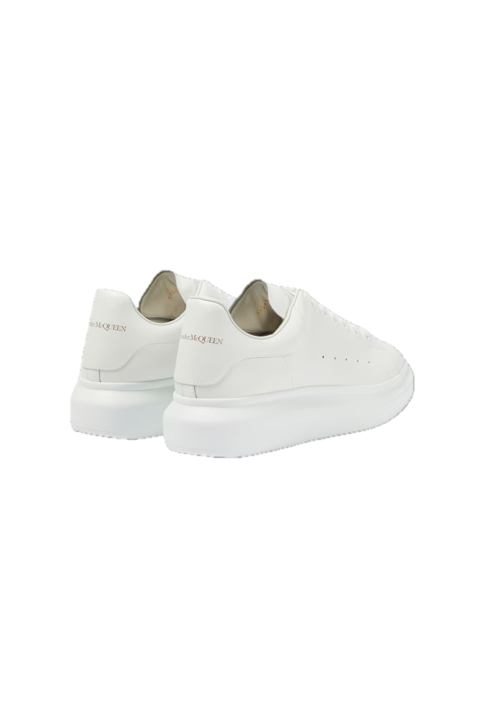 Alexander Mcqueen Scarpe bianche vista retro