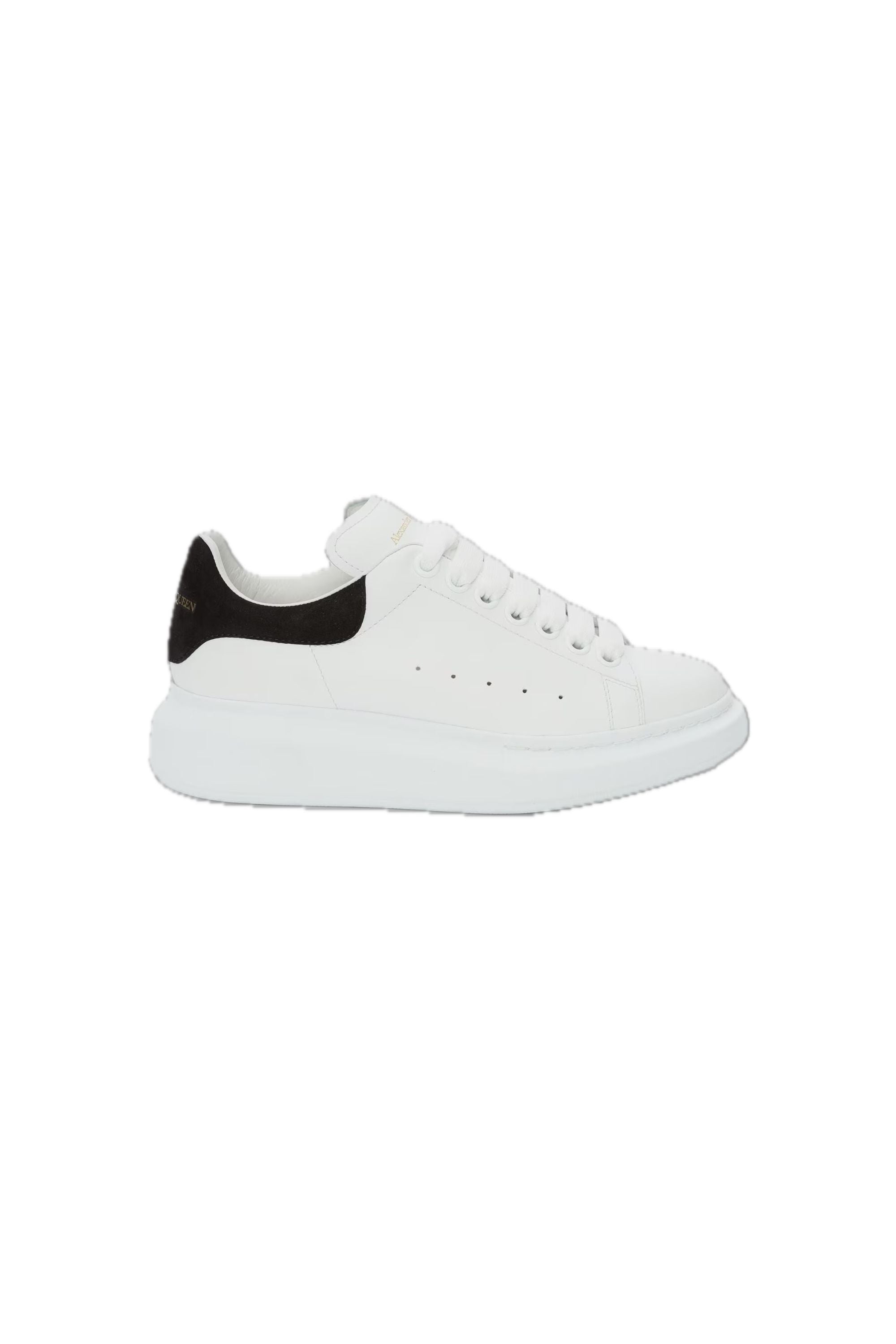 Alexander Mcqueen Scarpe bianco-nero vista laterale