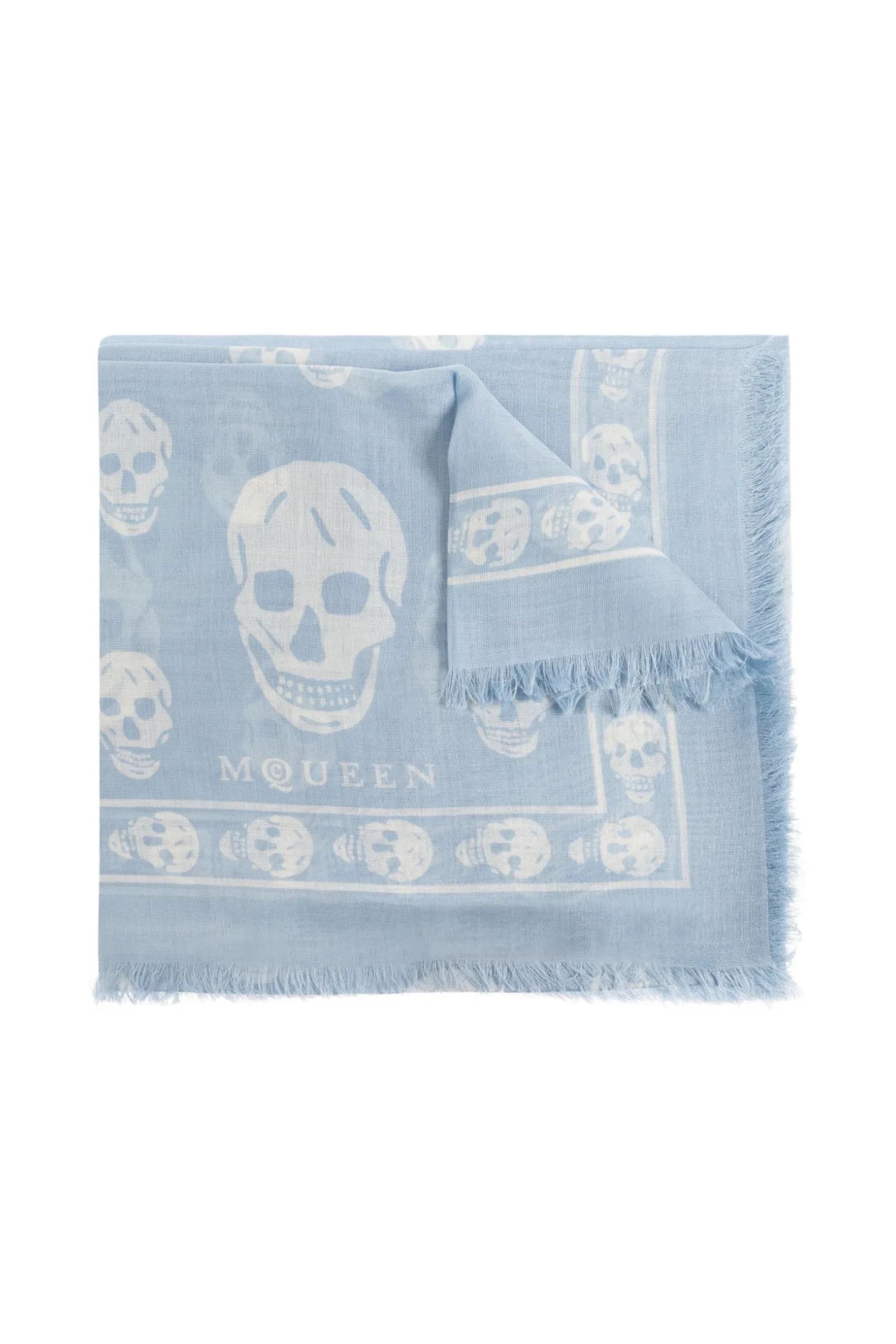 Alexander Mcqueen Sciarpa Graffiti Biker 89 vista frontale