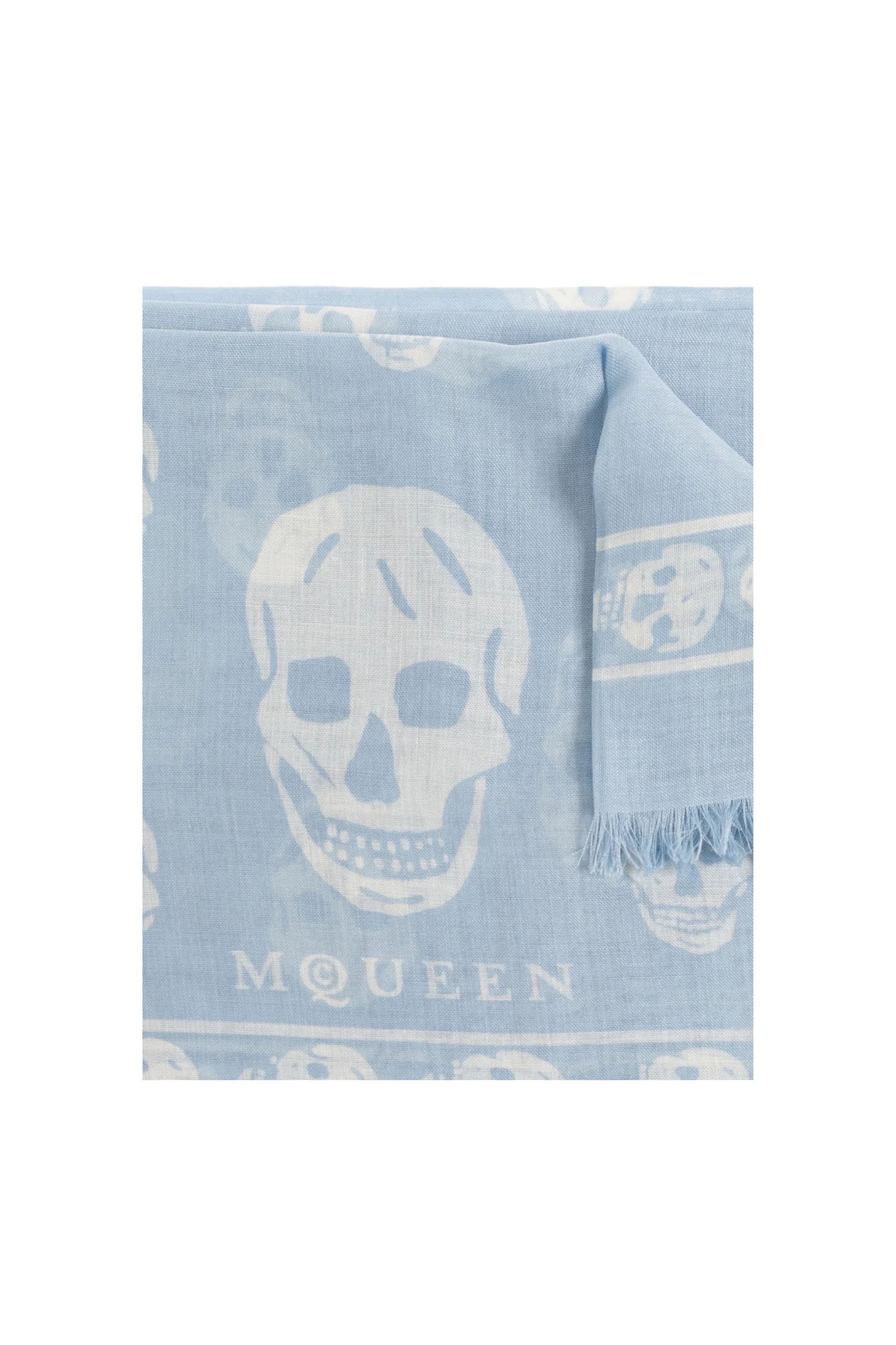 Alexander Mcqueen Sciarpa Graffiti Biker 89 vista zoom