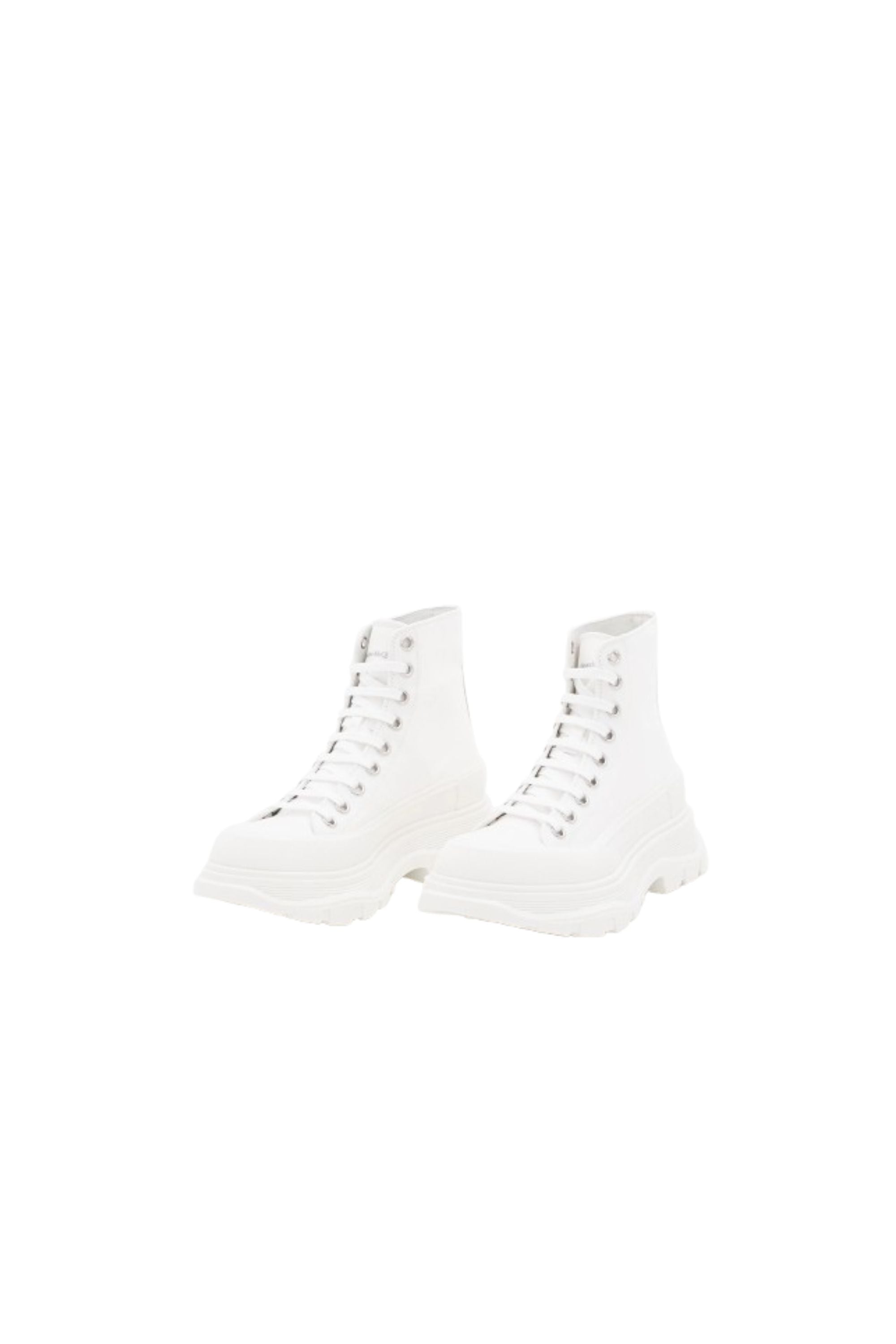 Alexander Mcqueen Stivali con Logo vista trequarti