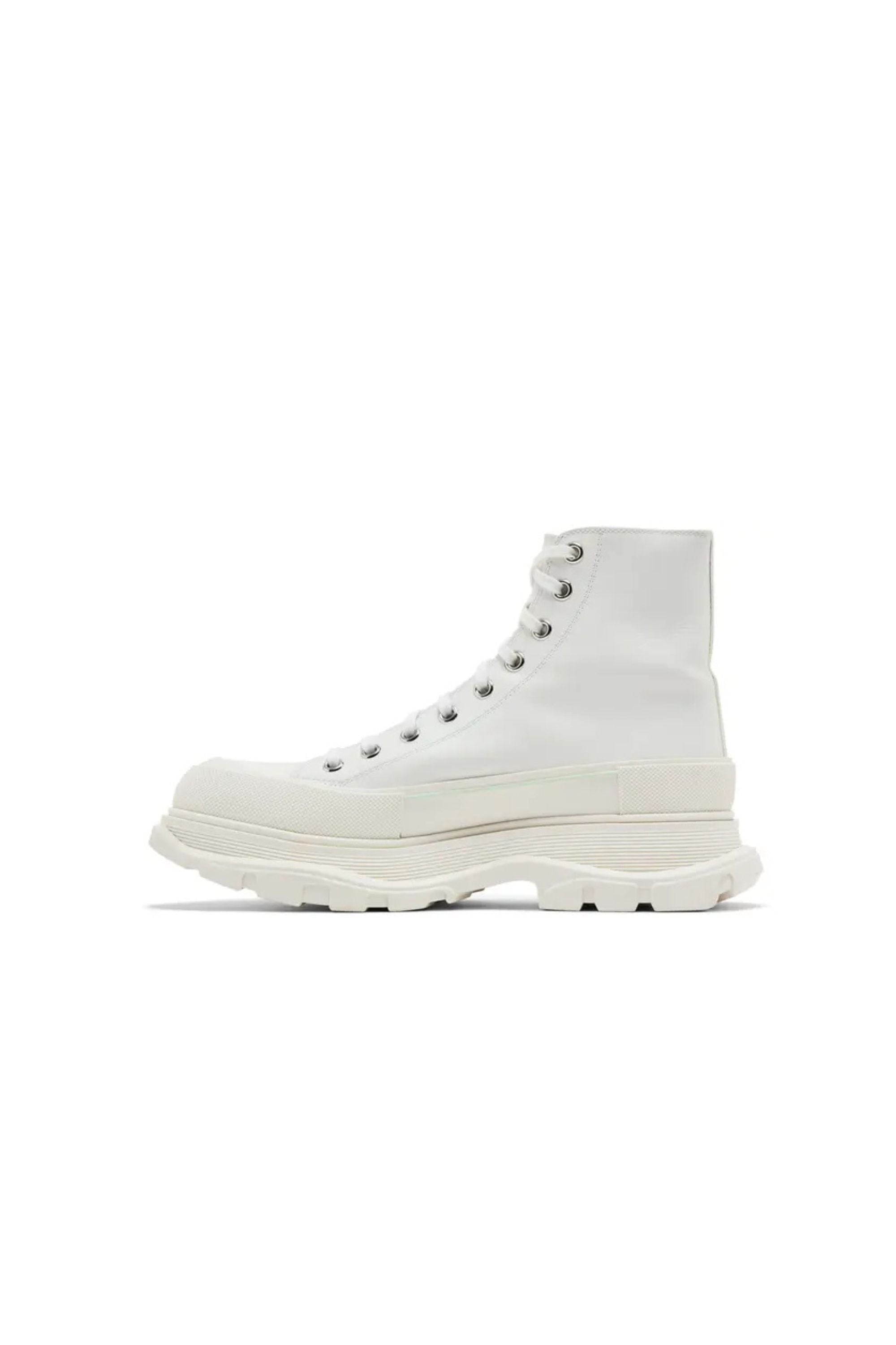 Alexander Mcqueen Stivali in Pelle con Logo laterale 2