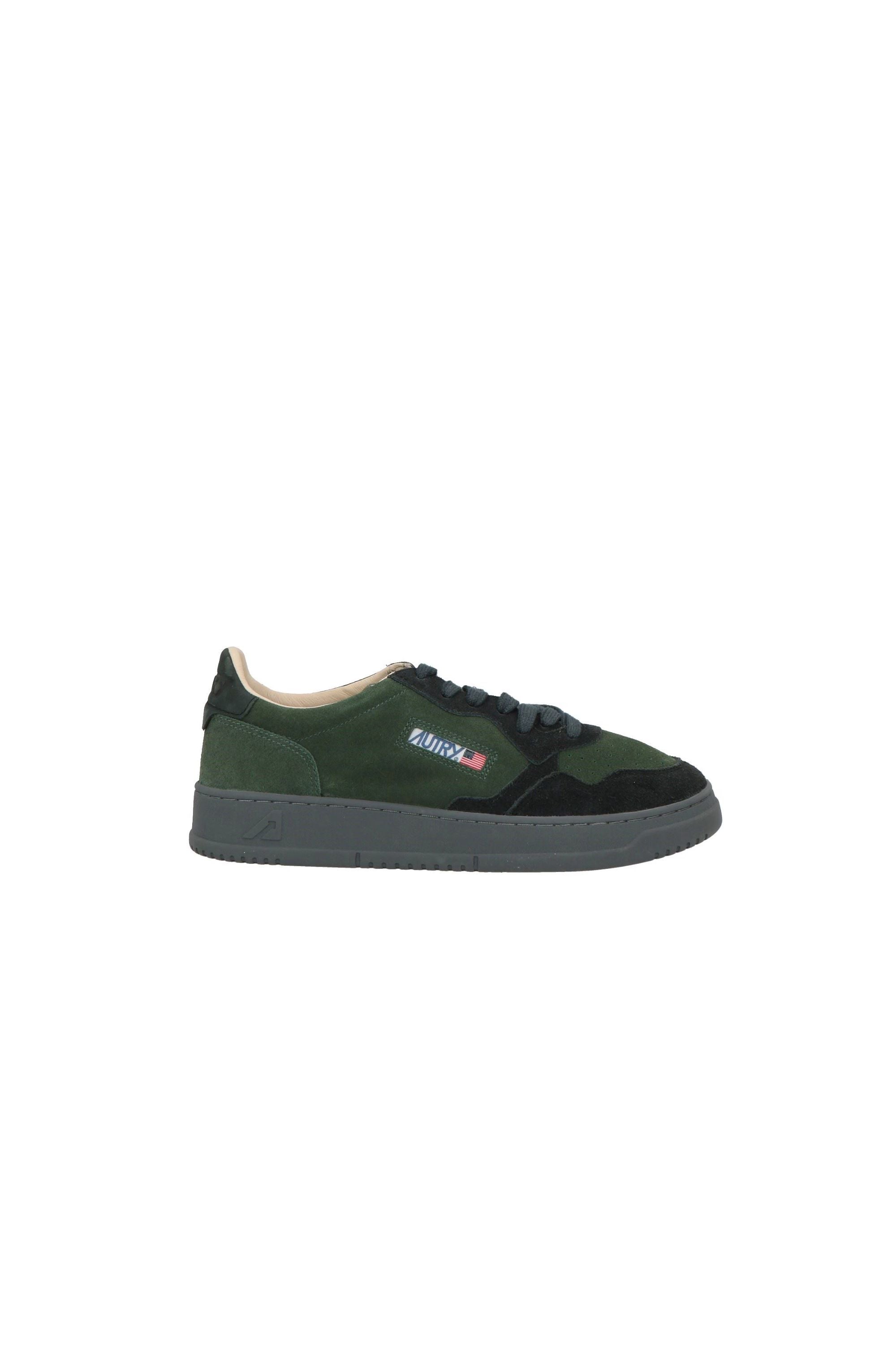 Autry Sneakers Low Medalist in Pelle vista laterale