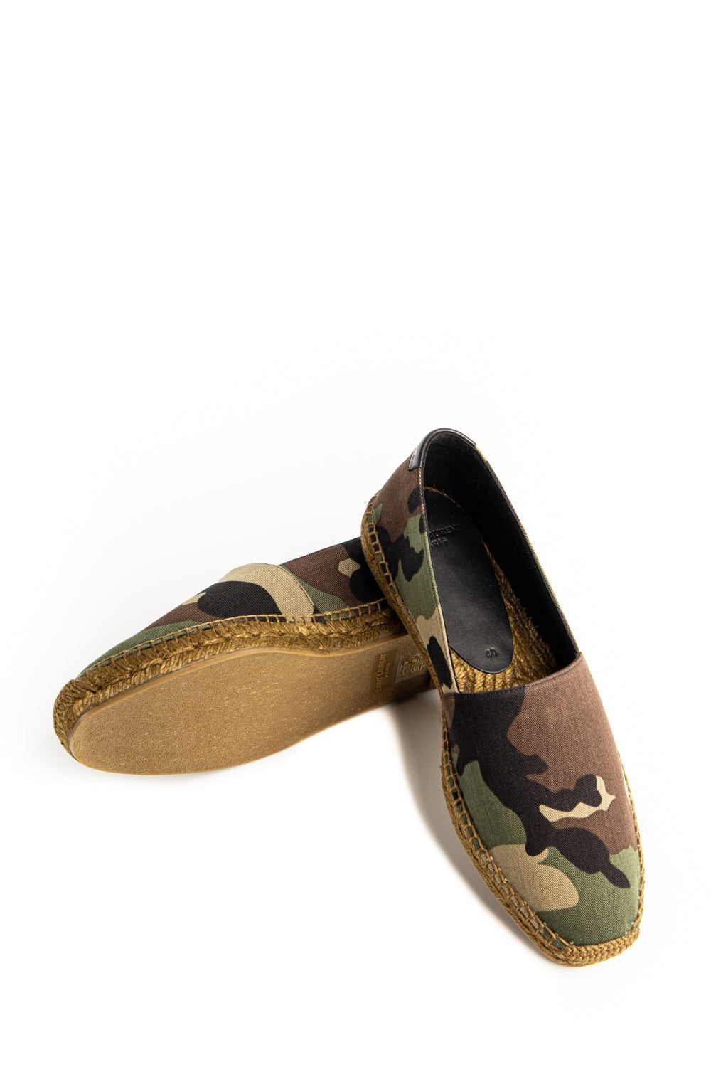 Saint Laurent Espadrillas in tela di cotone-2