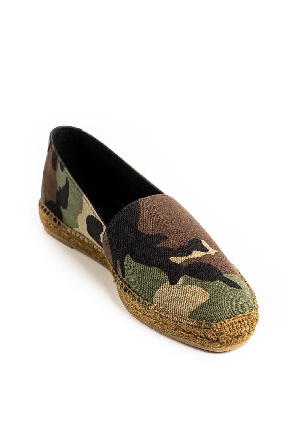 Saint Laurent Espadrillas in tela di cotone-1
