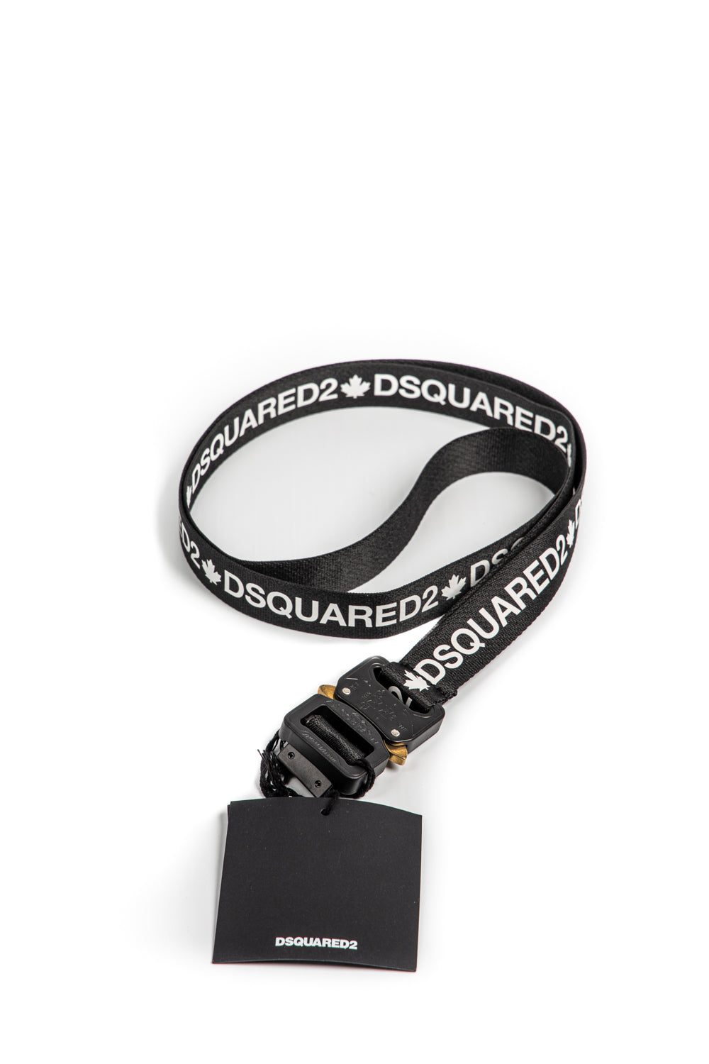 Dsquared2 Cintura In Nastro Con Doppio Logo-2