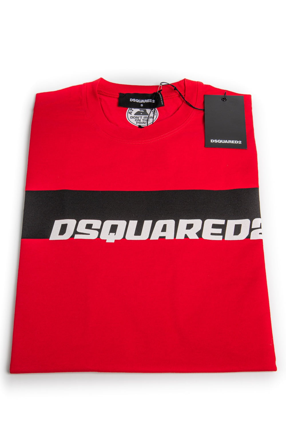 Dsquared2 T Shirt Rossa Con Logo-2
