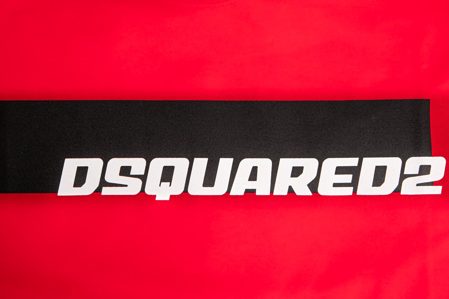 Dsquared2 T Shirt Rossa Con Logo-3