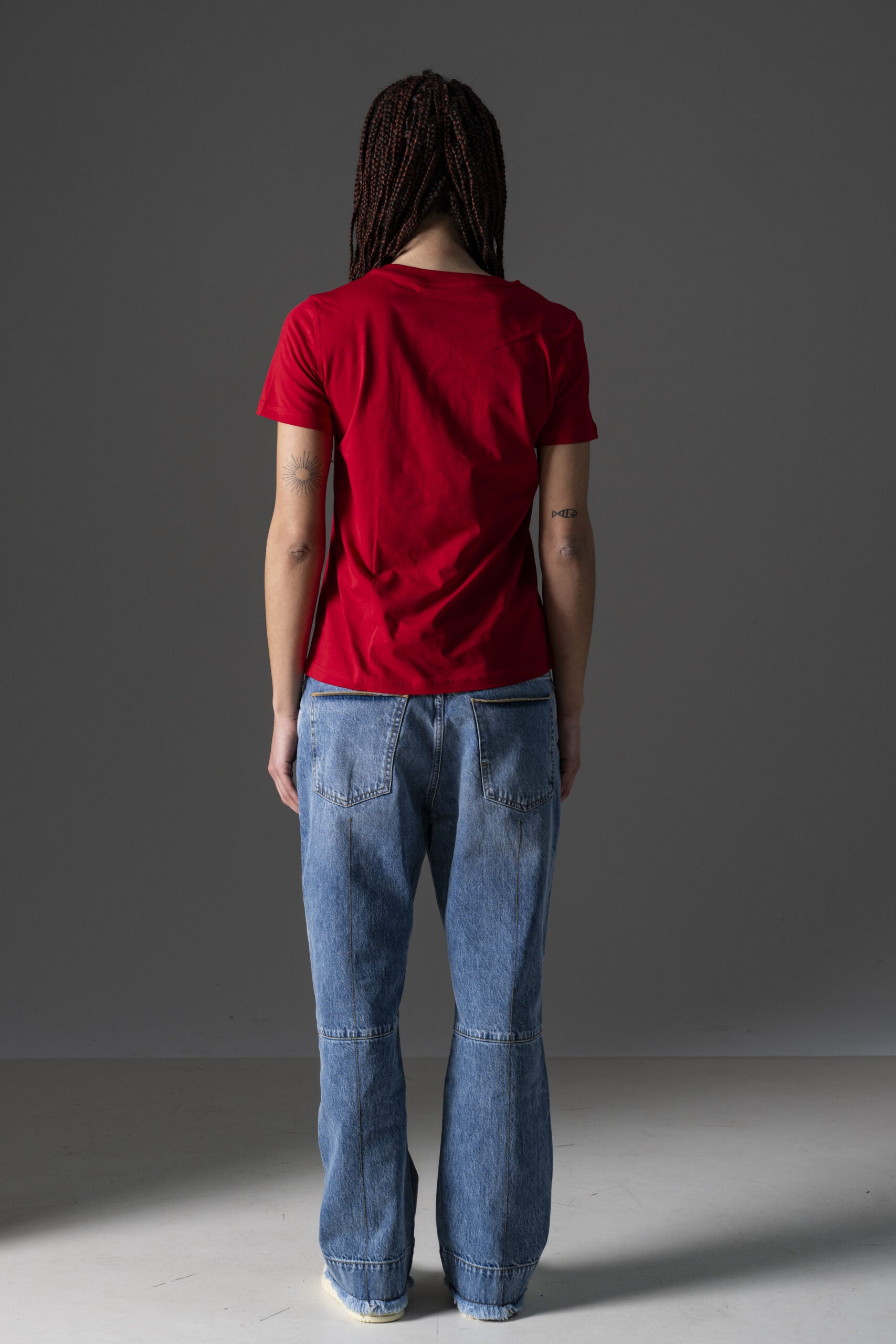 Moschino T-Shirt mit geprägtem Logo-4