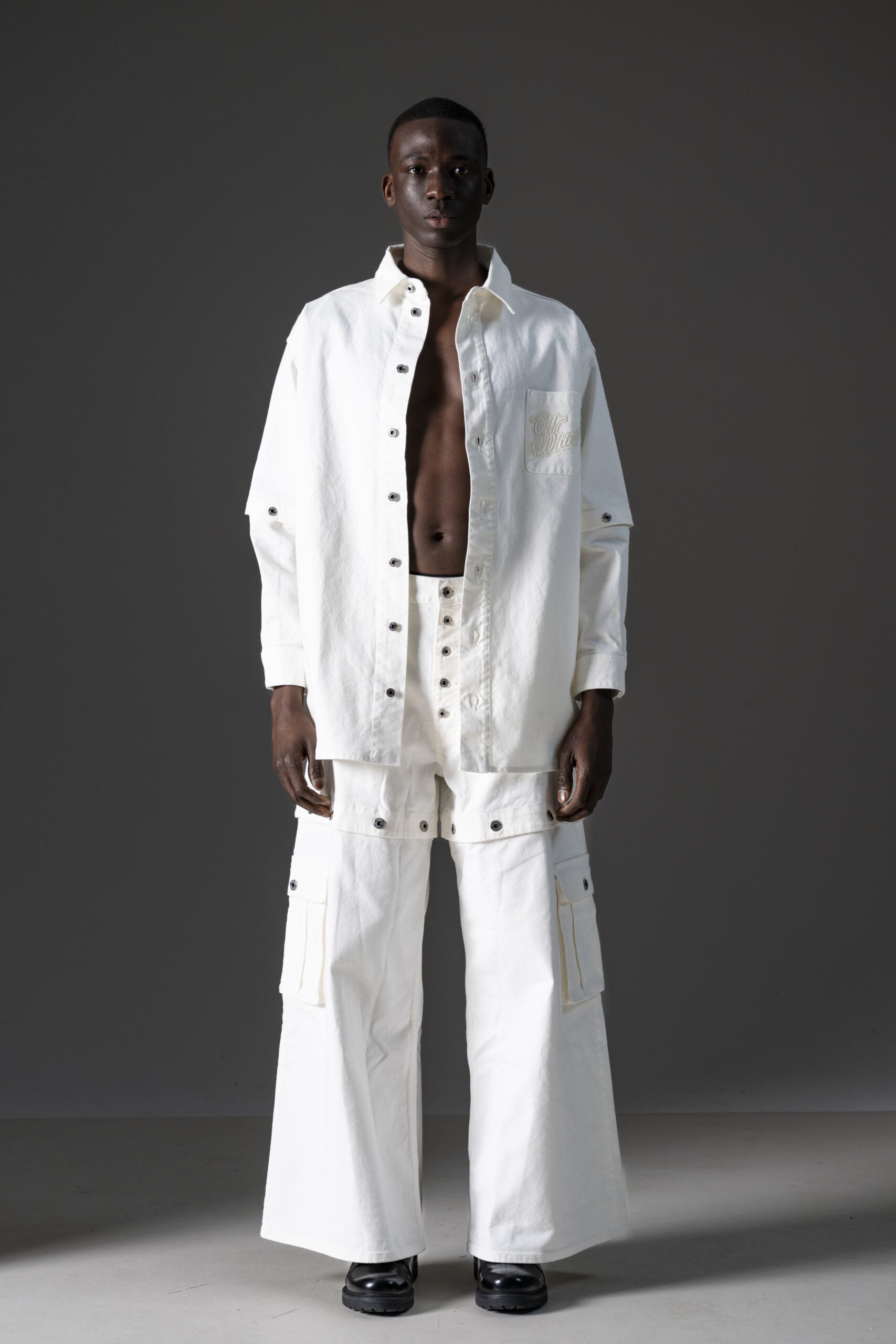 Off White Jackenhemd 90sLogo