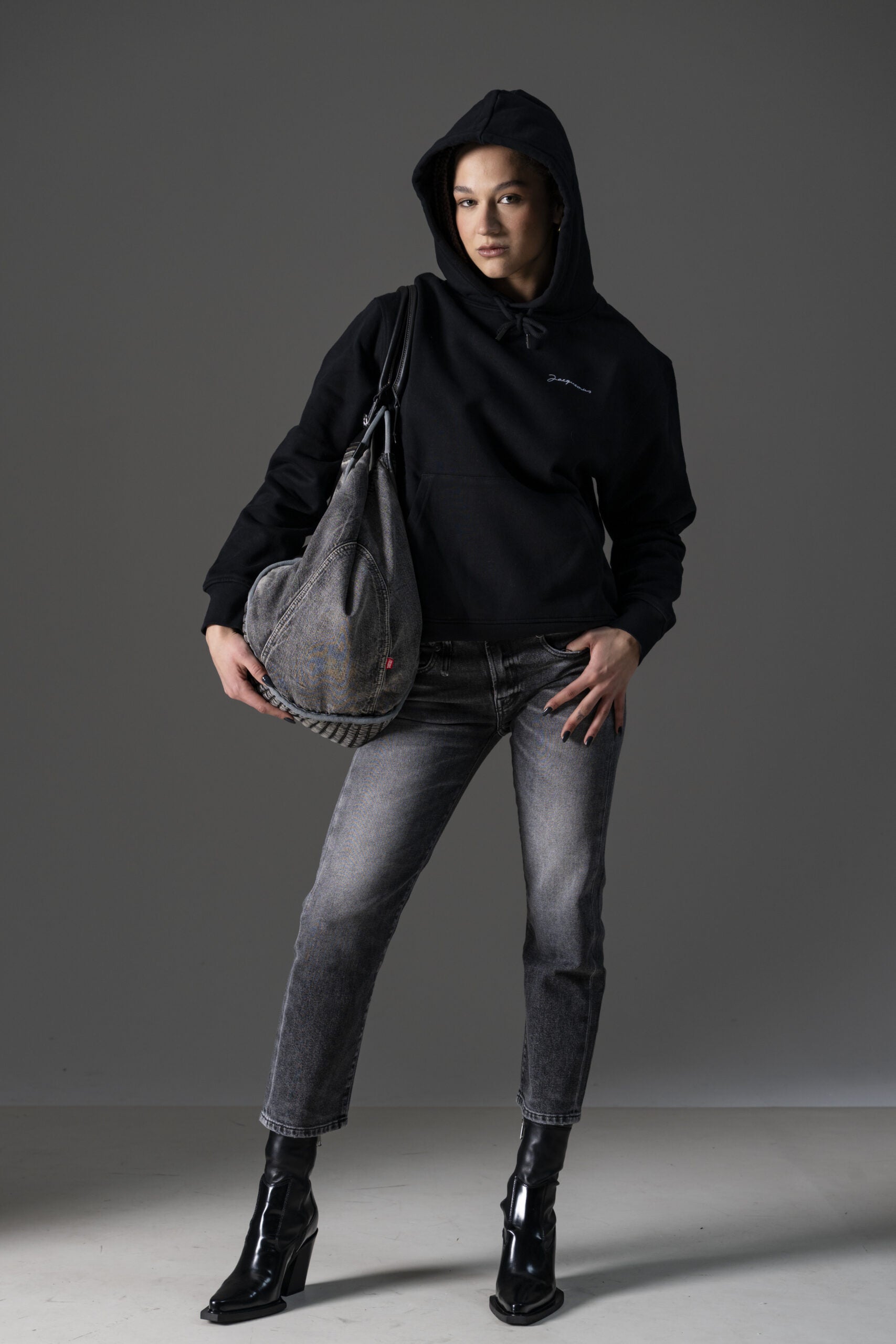 Diesel Borsa a spalla in Denim-1