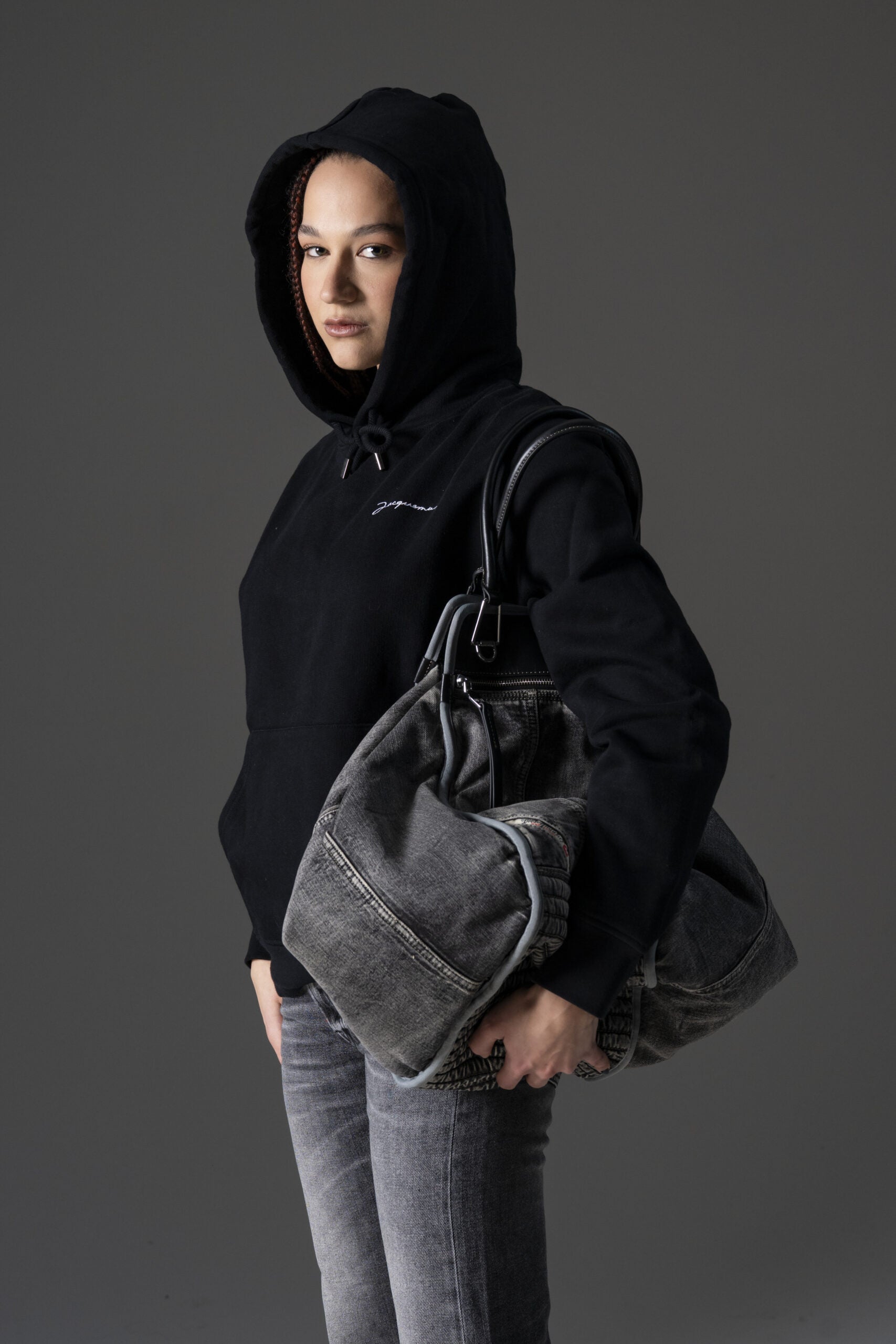 Diesel Borsa a spalla in Denim-2