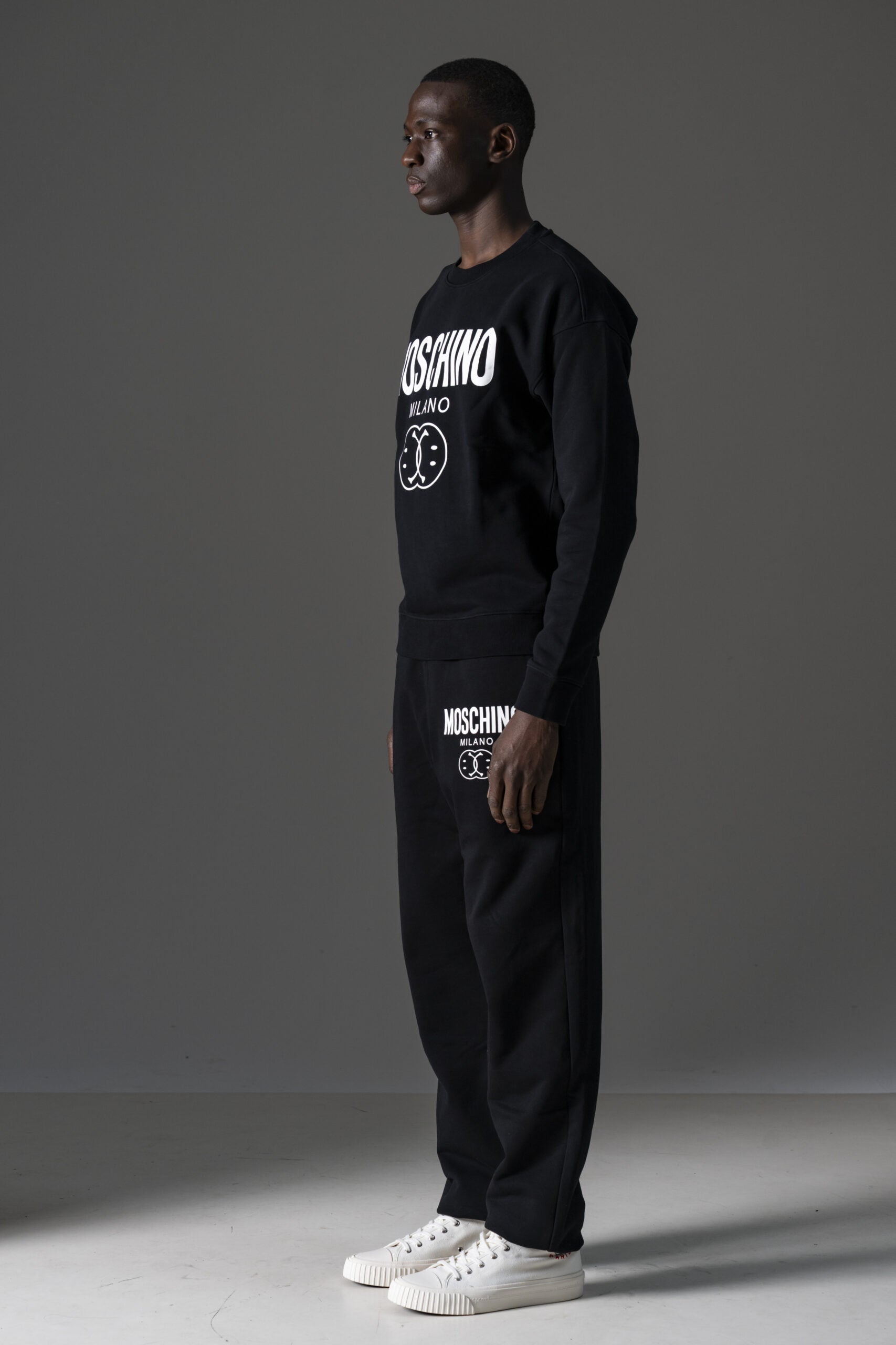 Moschino Pantaloni in cotone con Logo-2