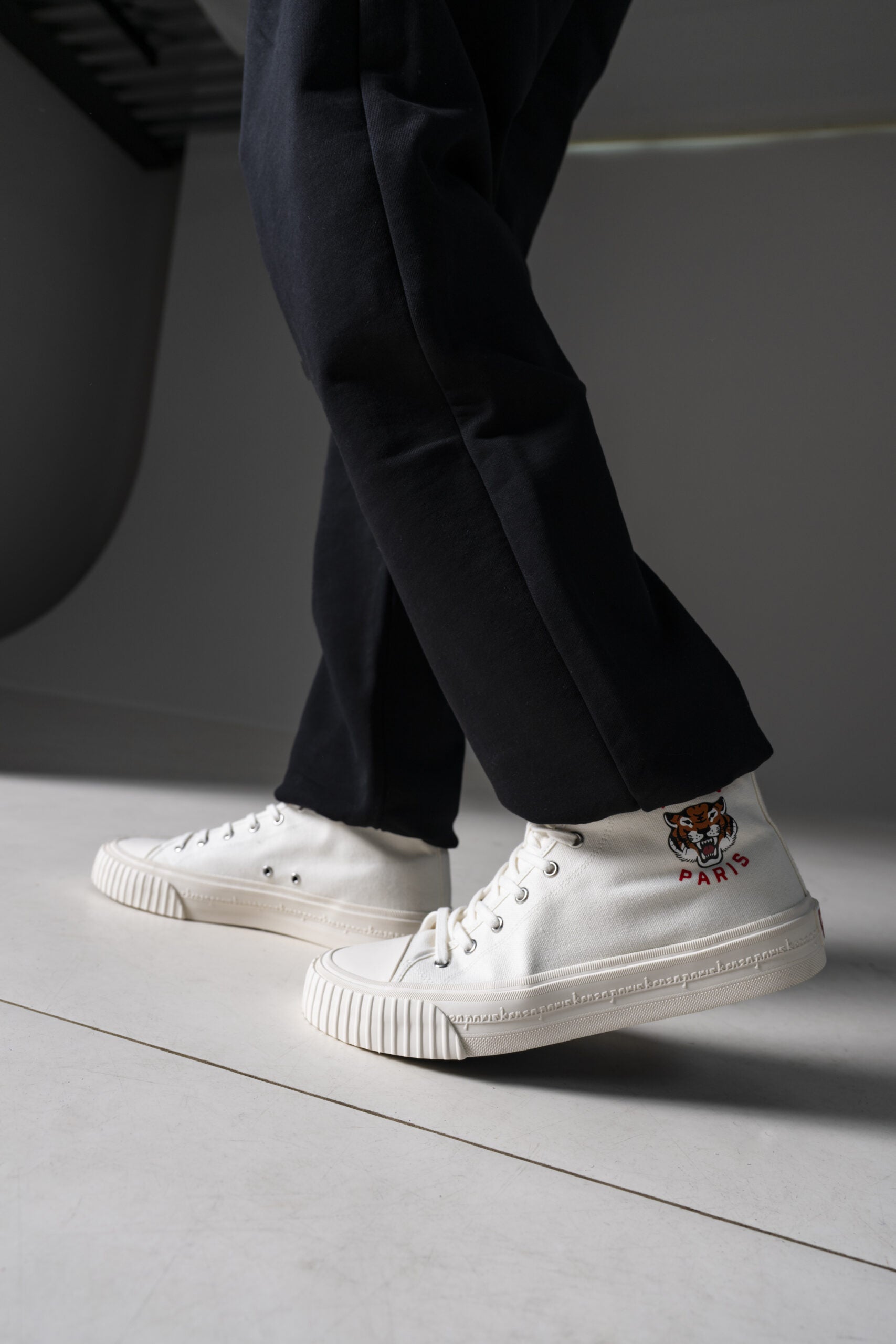 Kenzo Sneakers Alte "Foxy" Con Ricamo-2