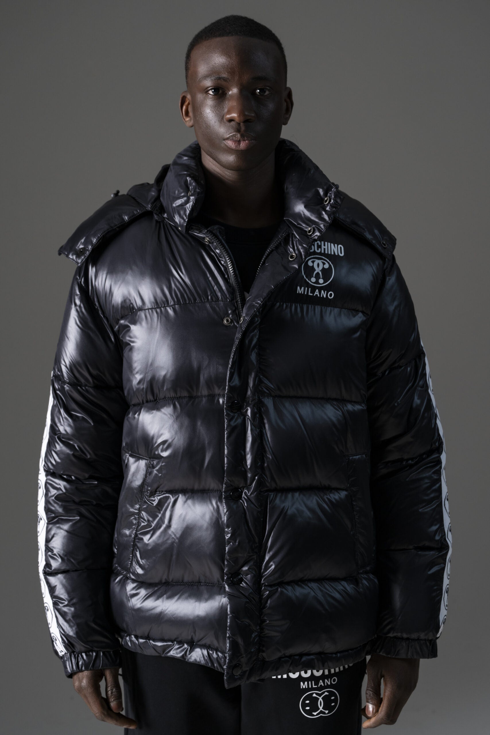 Moschino Piumino con Logo-2
