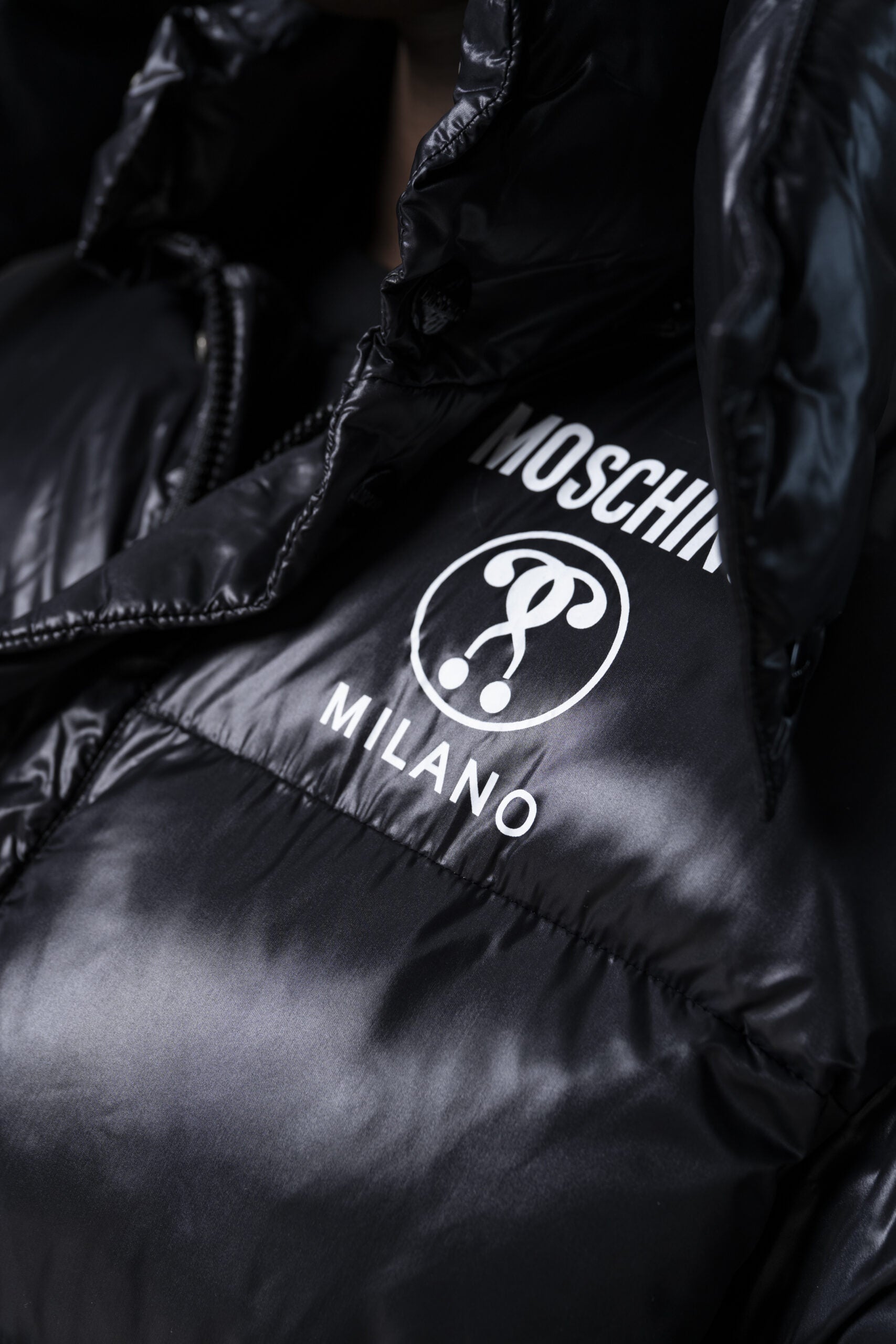 Moschino Piumino con Logo-8