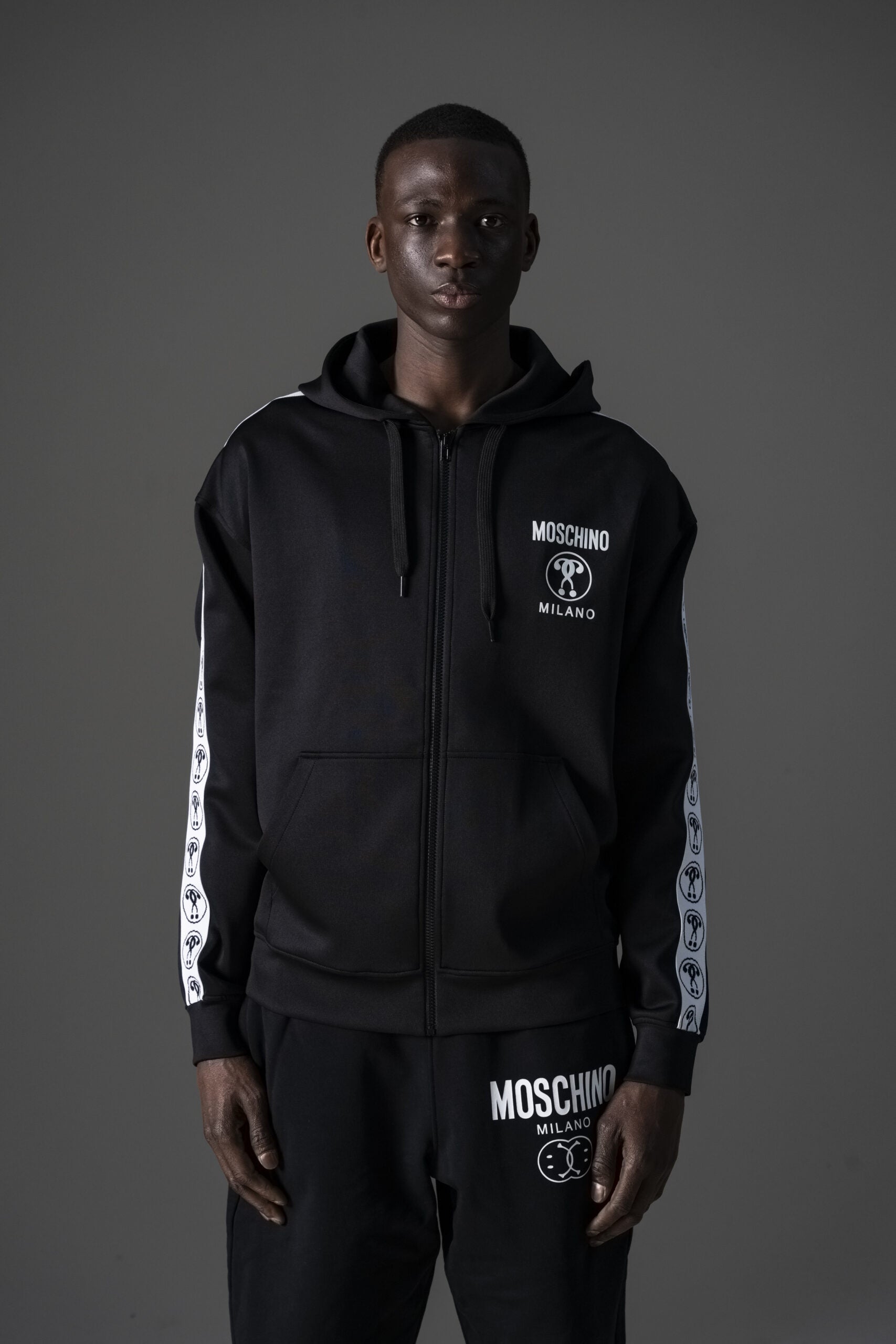 Moschino Felpa con zip-2