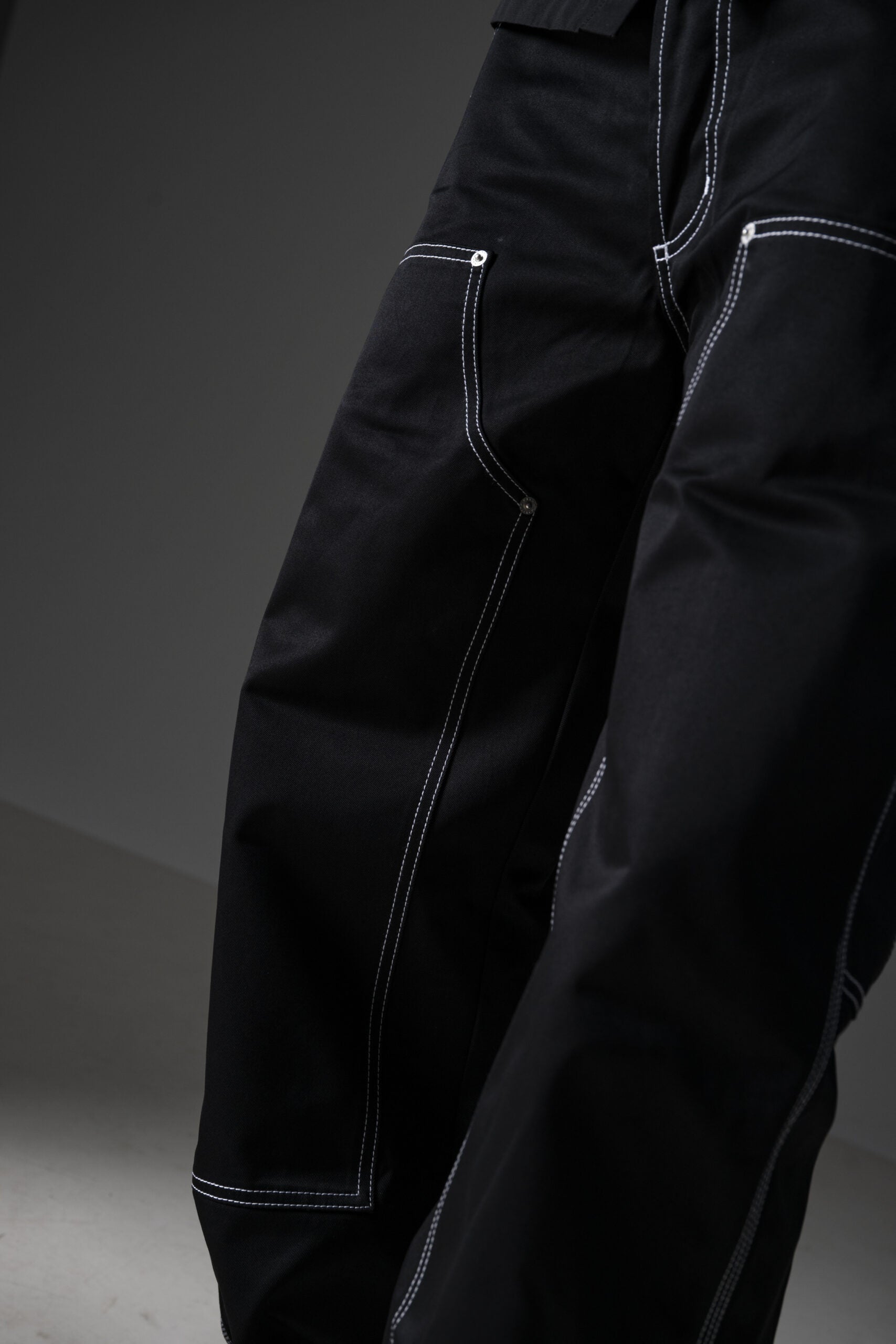 Heron Preston Jeans a Gamba Ampia-4
