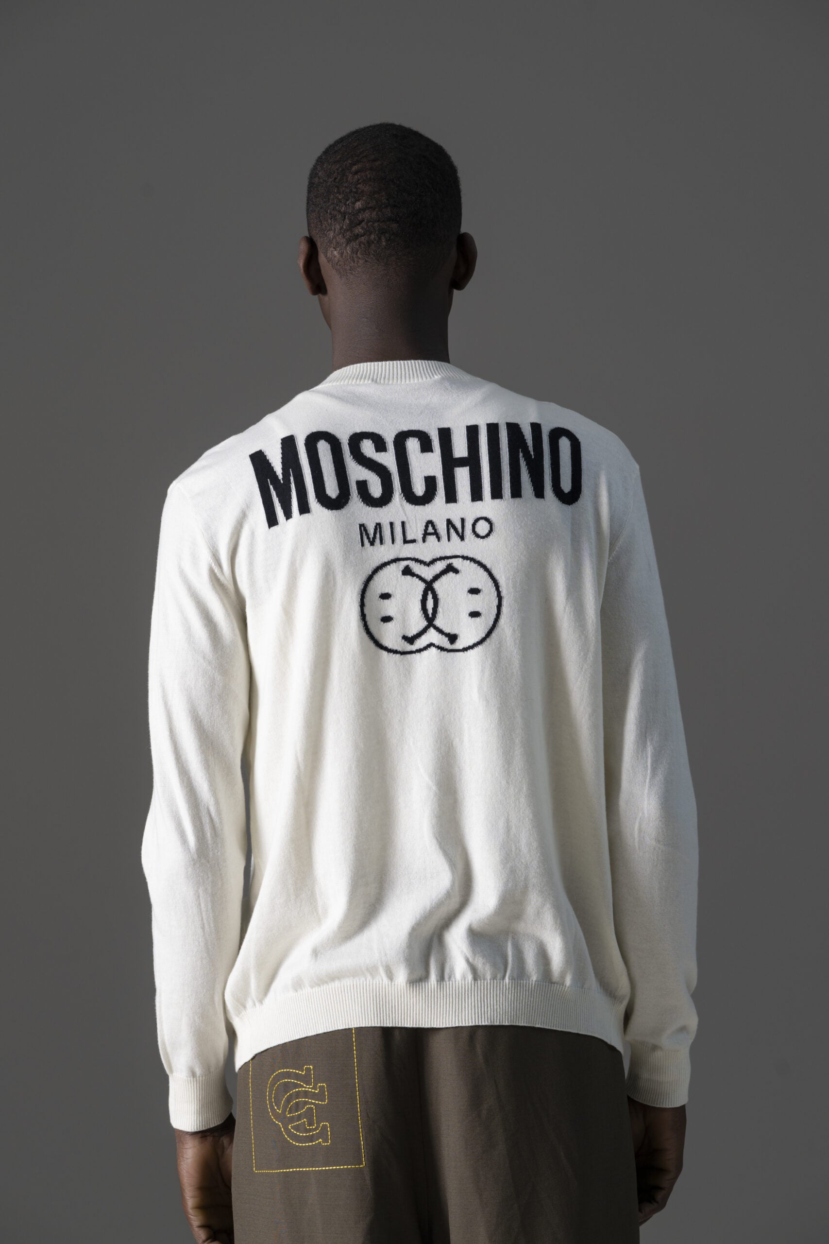 Moschino Cardigan con Logo-3