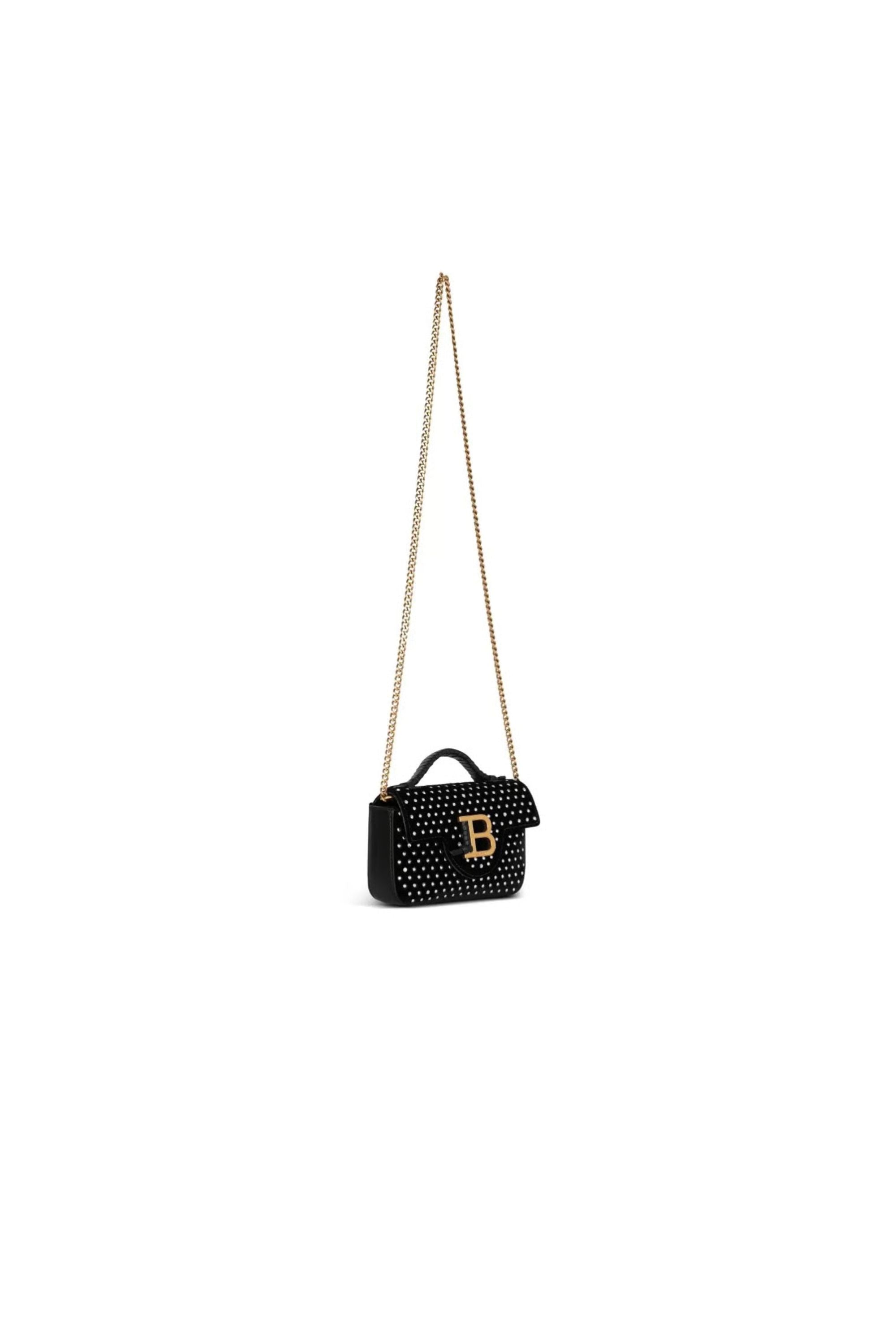 Balmain Borsa B-Buzz Mini Con Tracolla  vista intera
