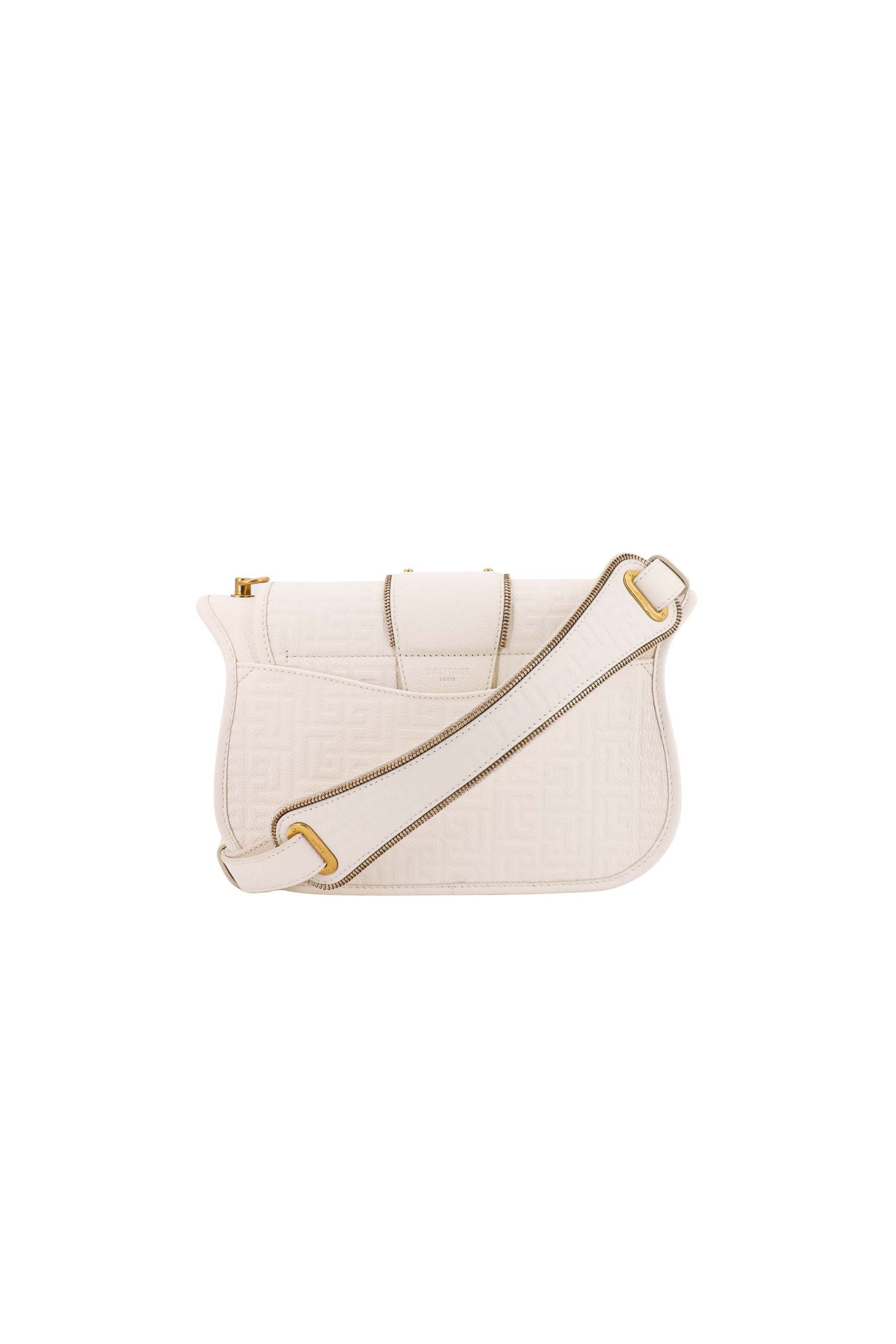 Balmain Borsa a Tracolla con Monogram vista retro