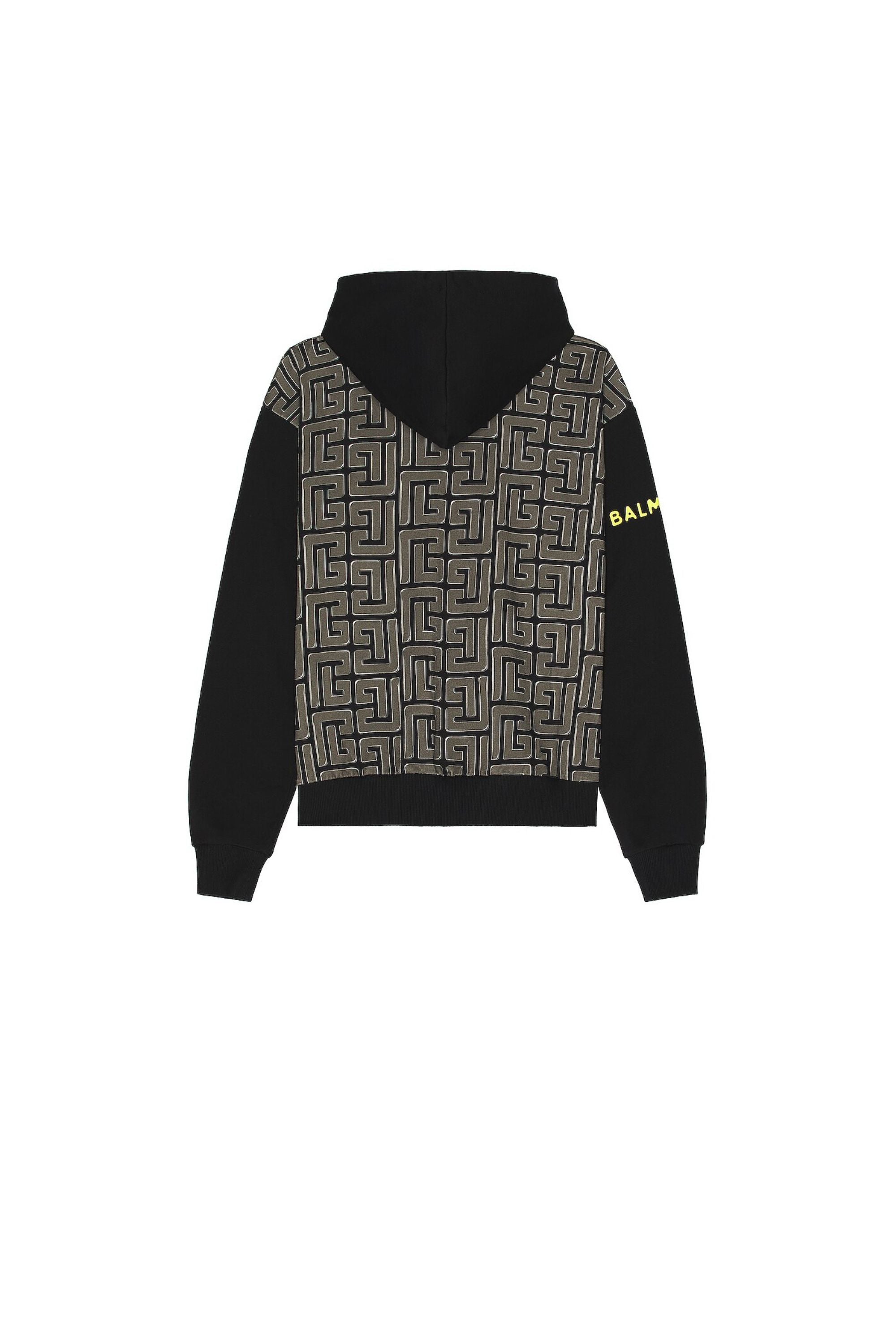 Balmain Felpa Ball Monogram vista retro