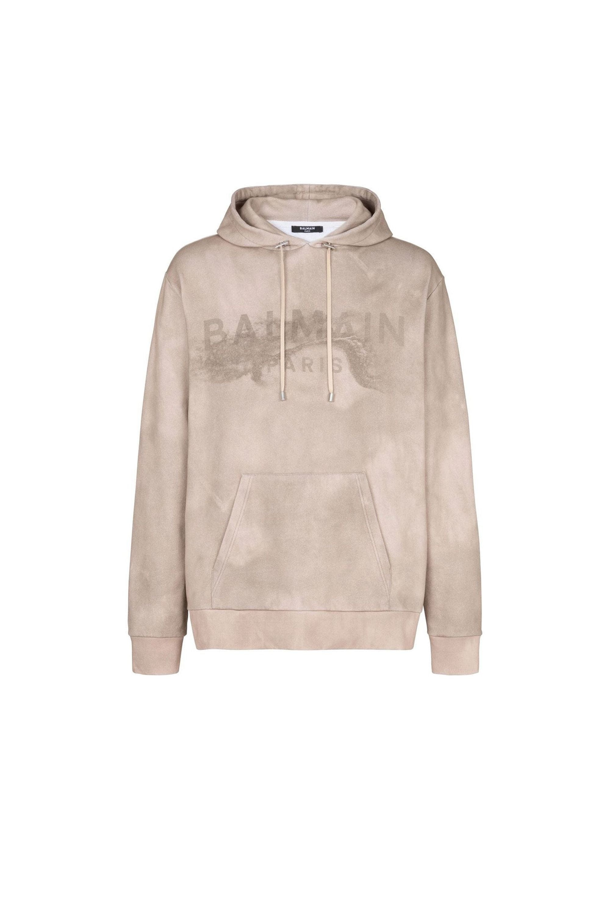 Balmain Felpa con Logo Desert vista frontale
