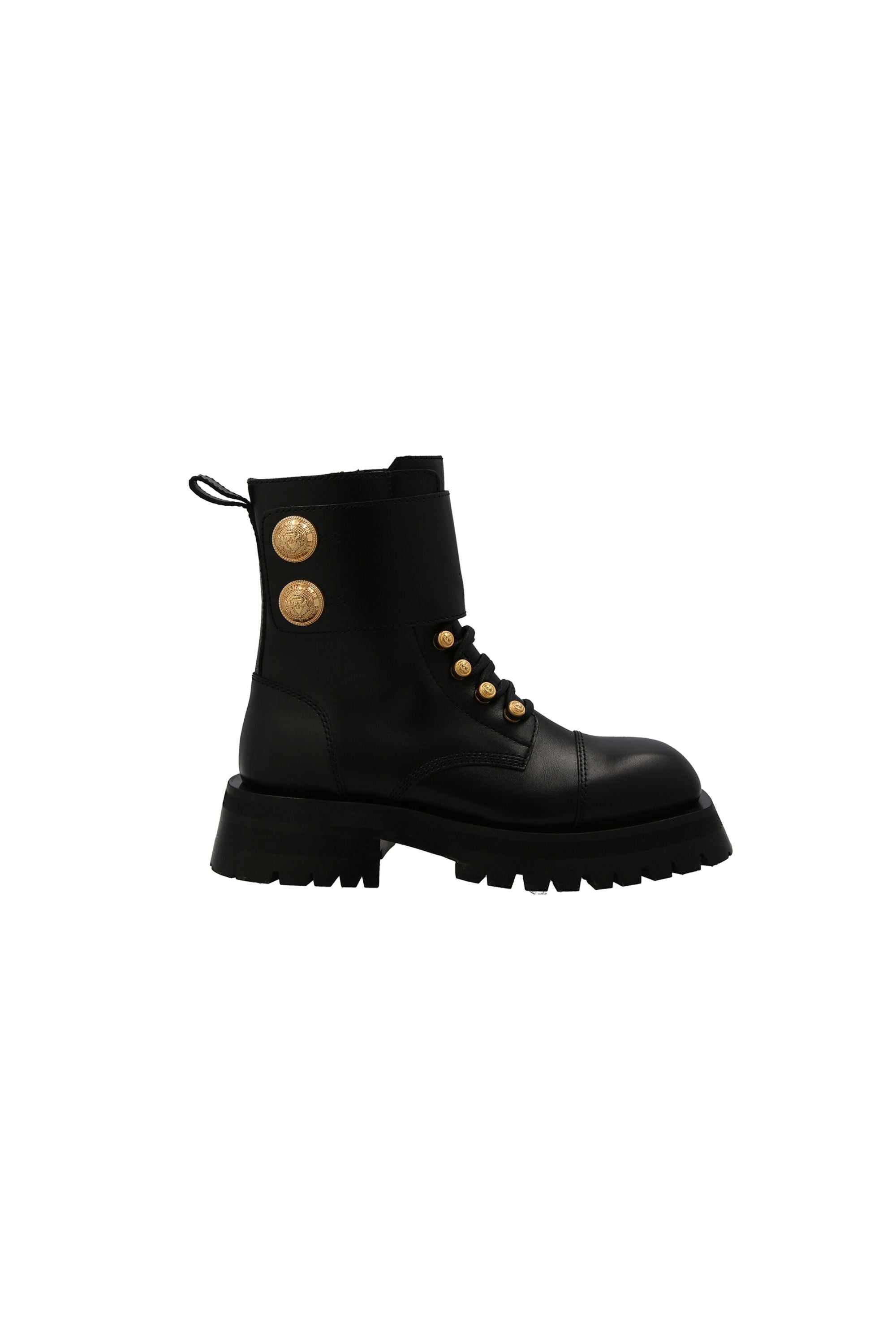 Balmain Stivali combat vista frontale