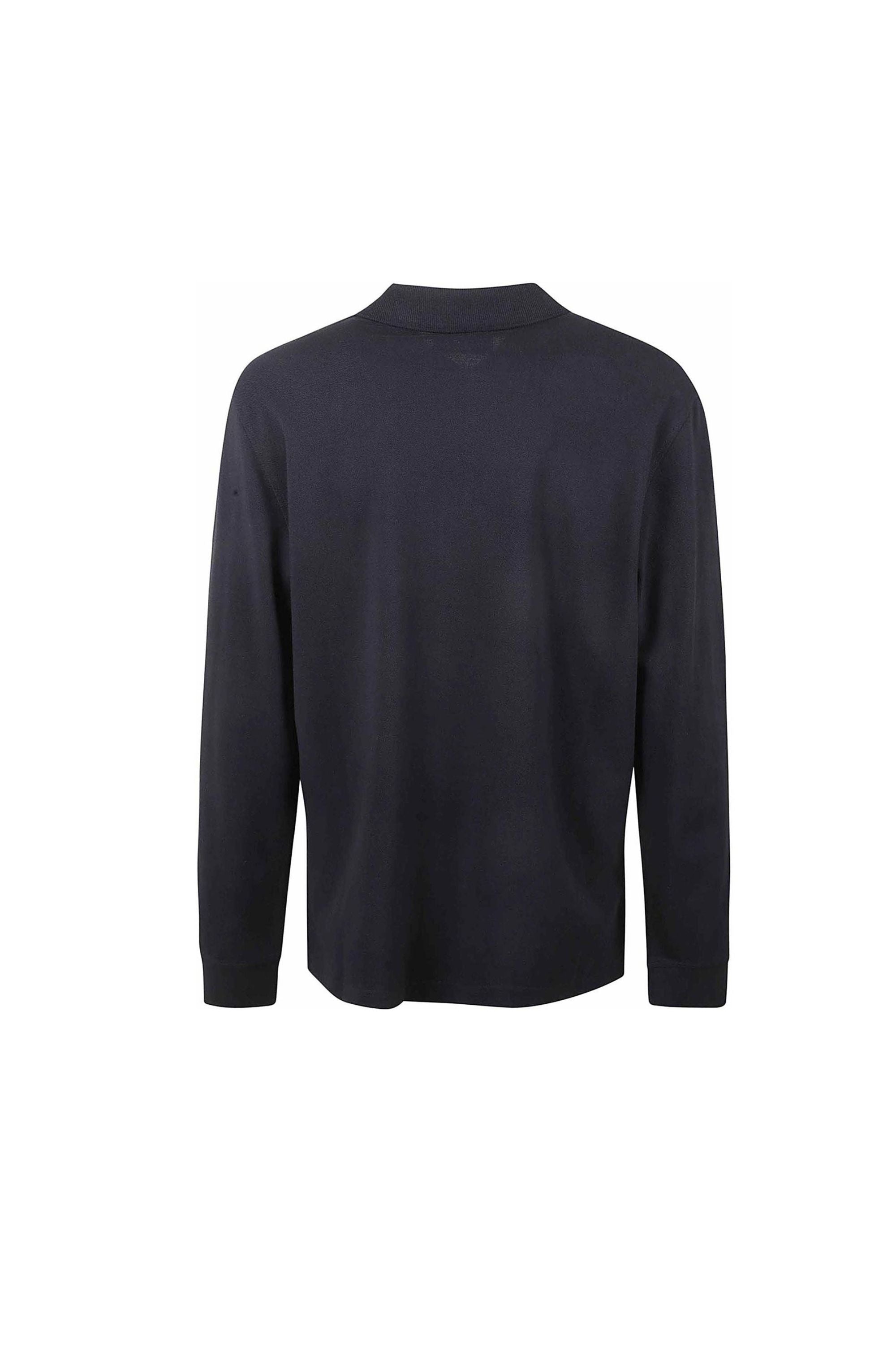 Belstaff Polo a Costine con Logo vista retro