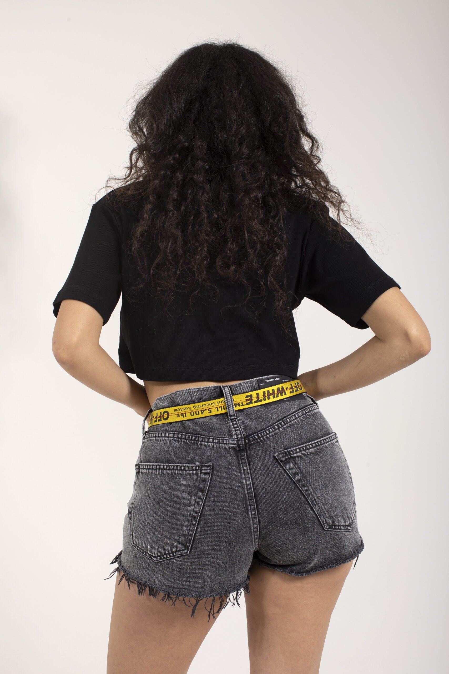 Off White T Shirt In Cotone Con Logo-3