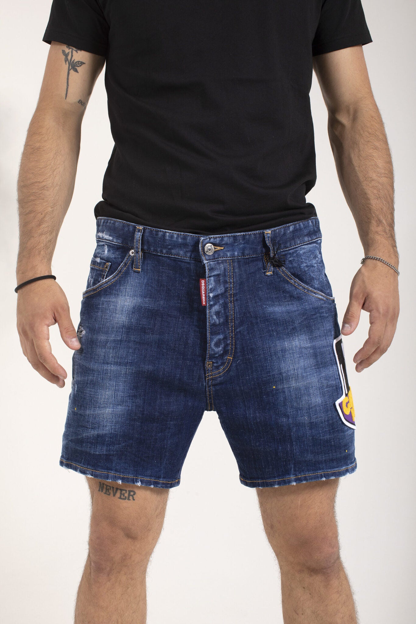 Dsquared2 ICON shorts con patch-2