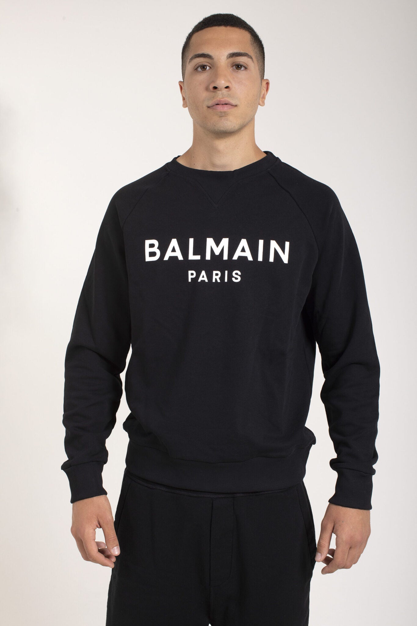 Balmain Paris Kapuzenpullover mit Logo