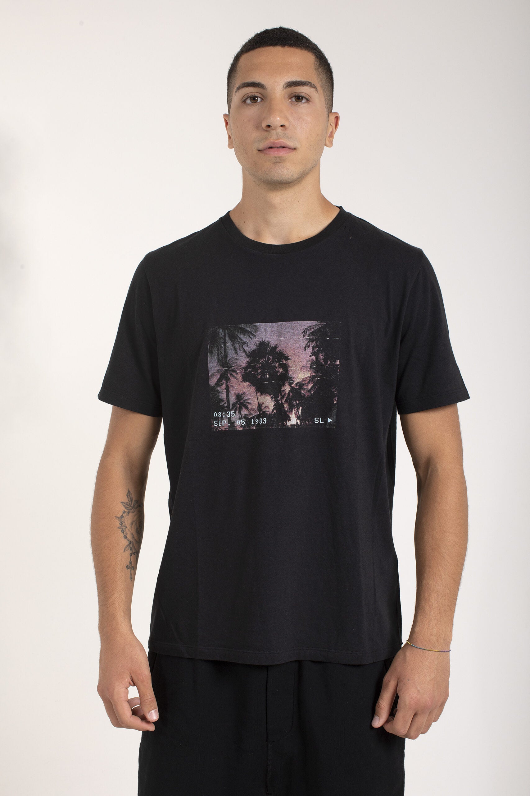 Saint Laurent T-Shirt mit Fotodruck-2