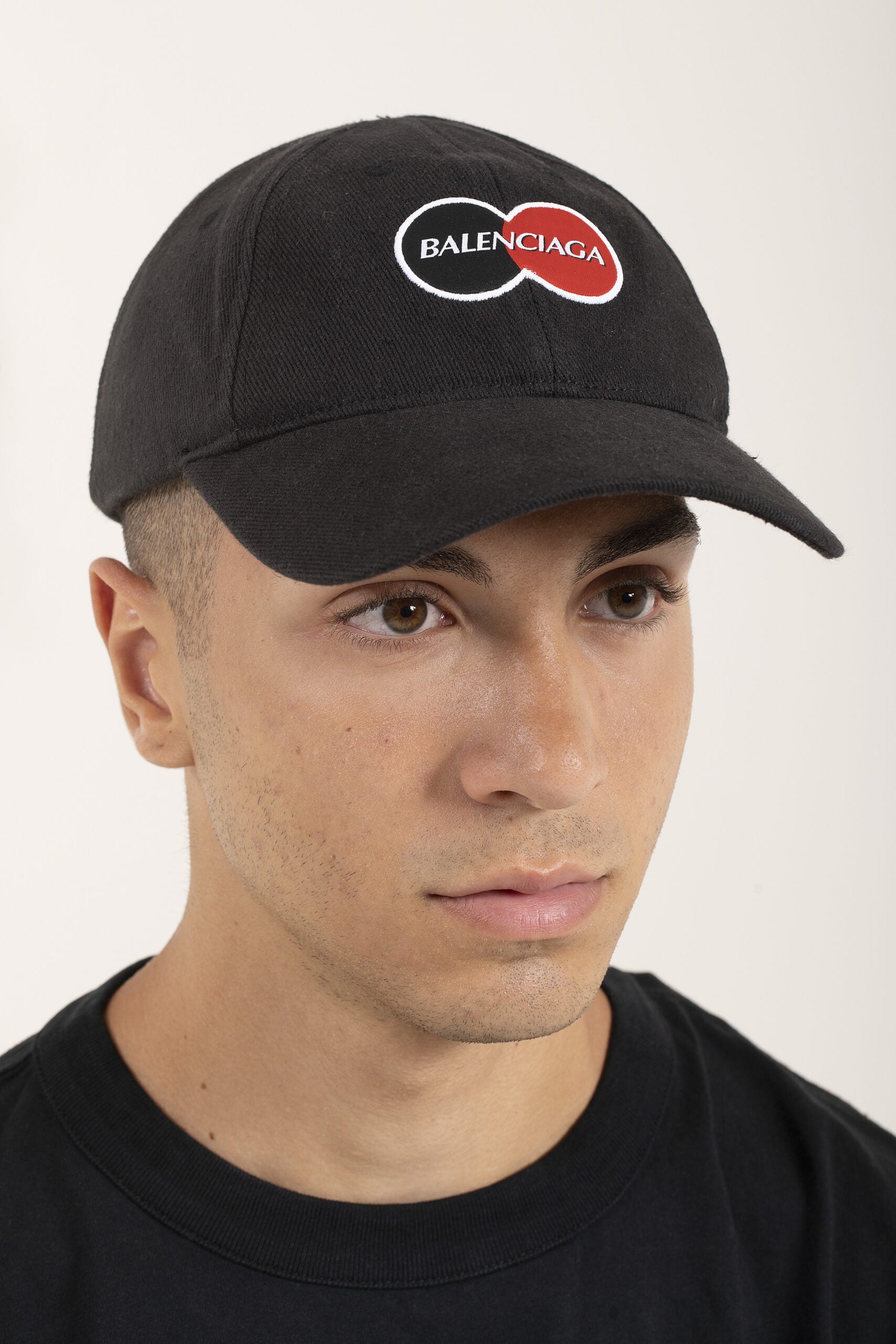 Balenciaga Cappello Da Baseball Con Ricamo