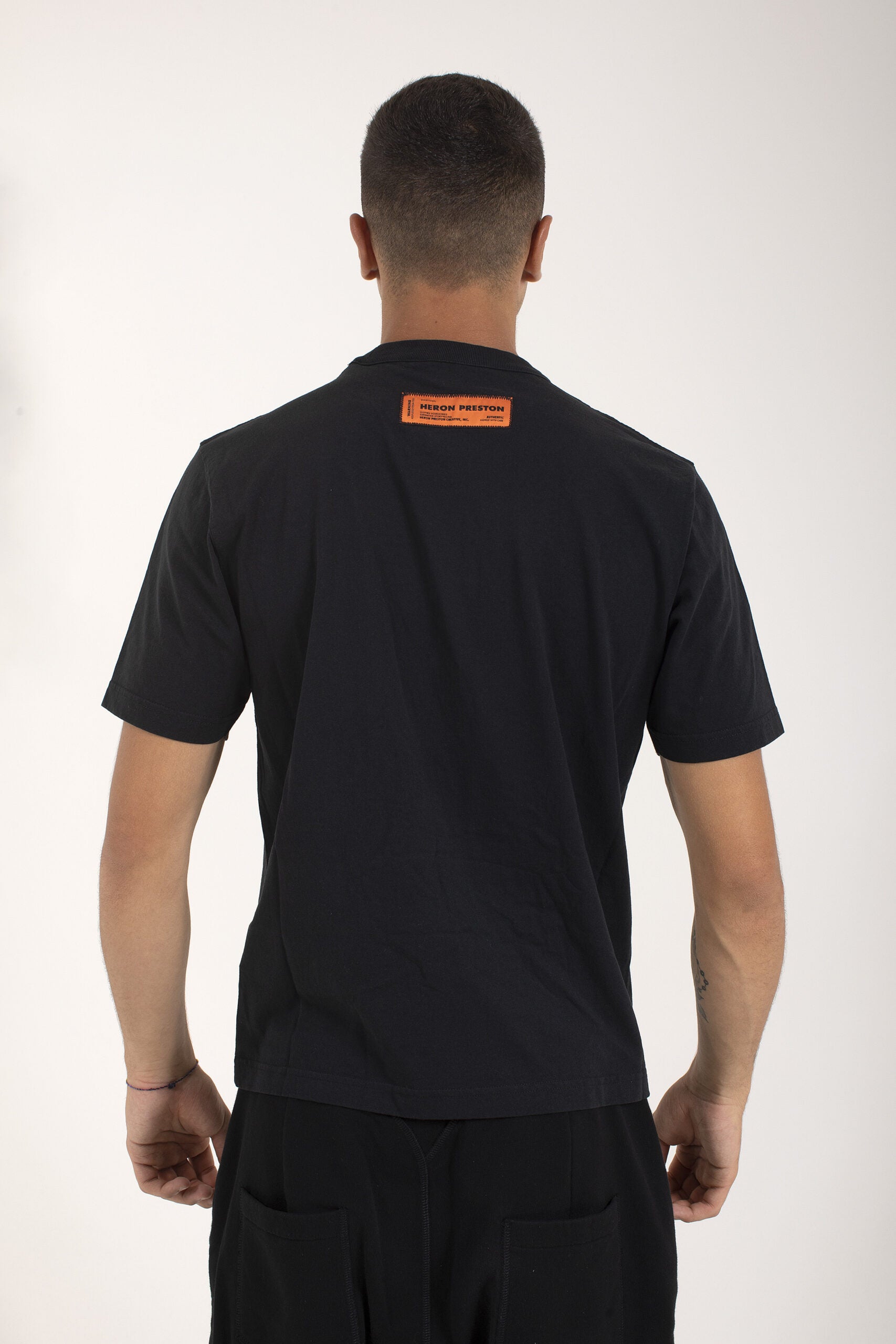 Heron Preston T Shirt Con Logo "СТИЛЬ"-3