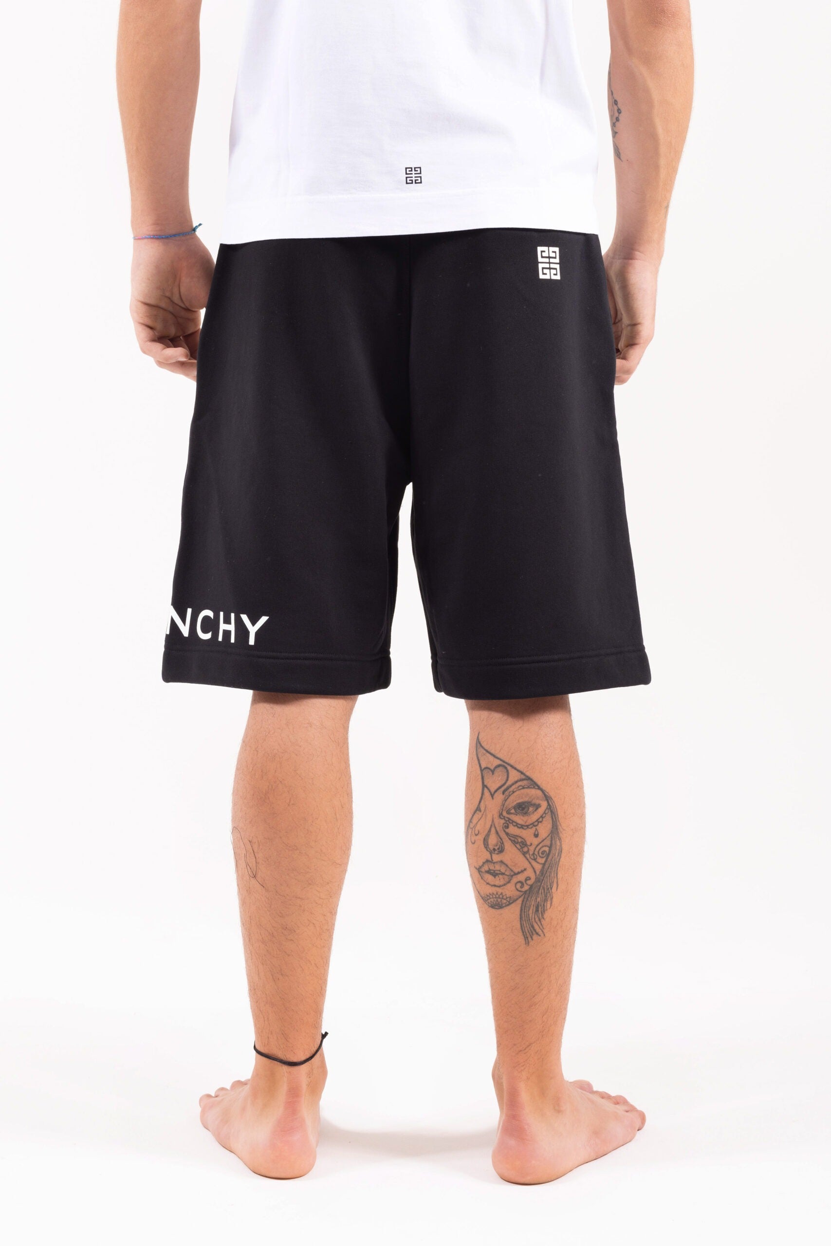 Givenchy Shorts "Archetype" In Tessuto Garzato-4