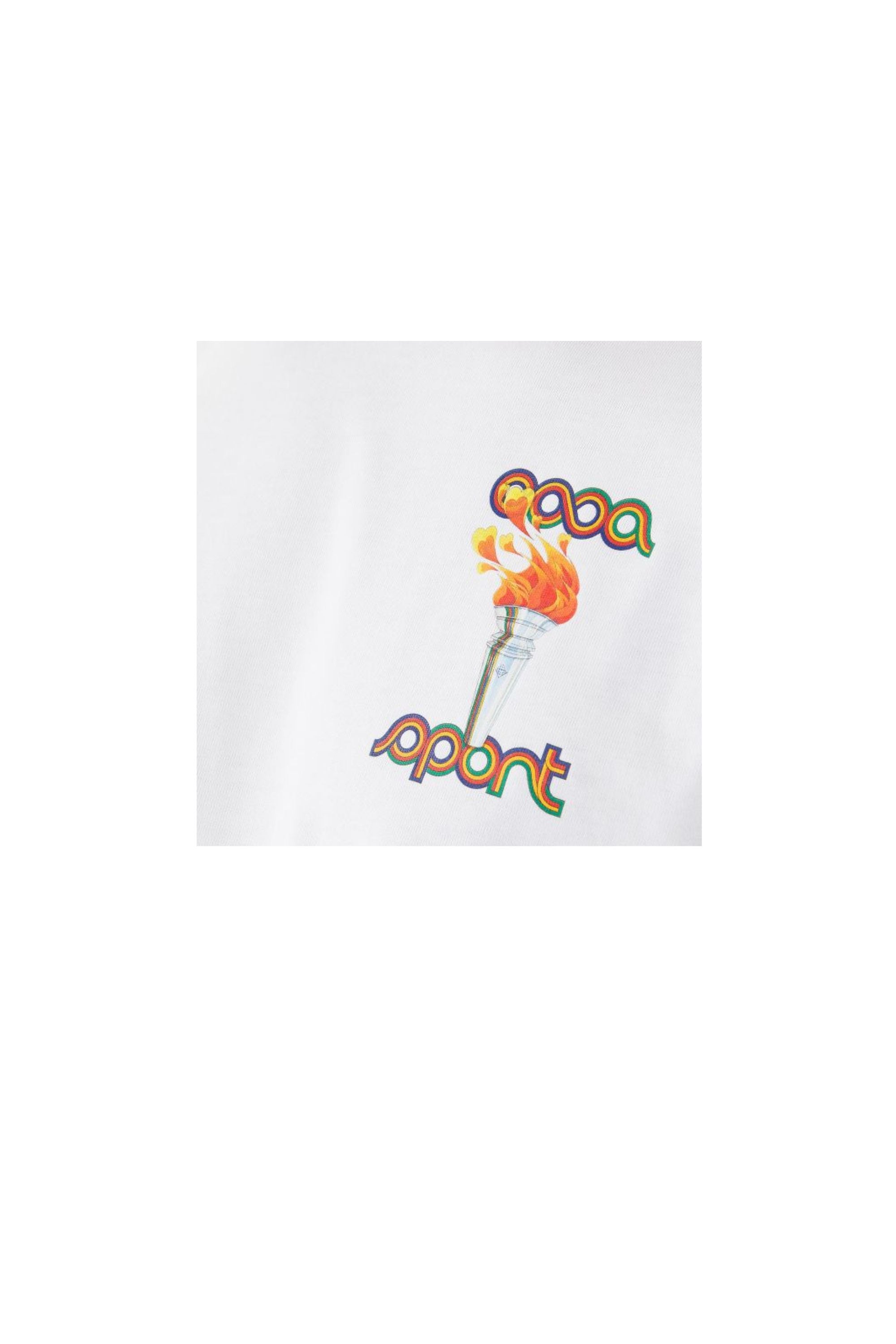 Casablanca T shirt La Flamme Du Sport zoom