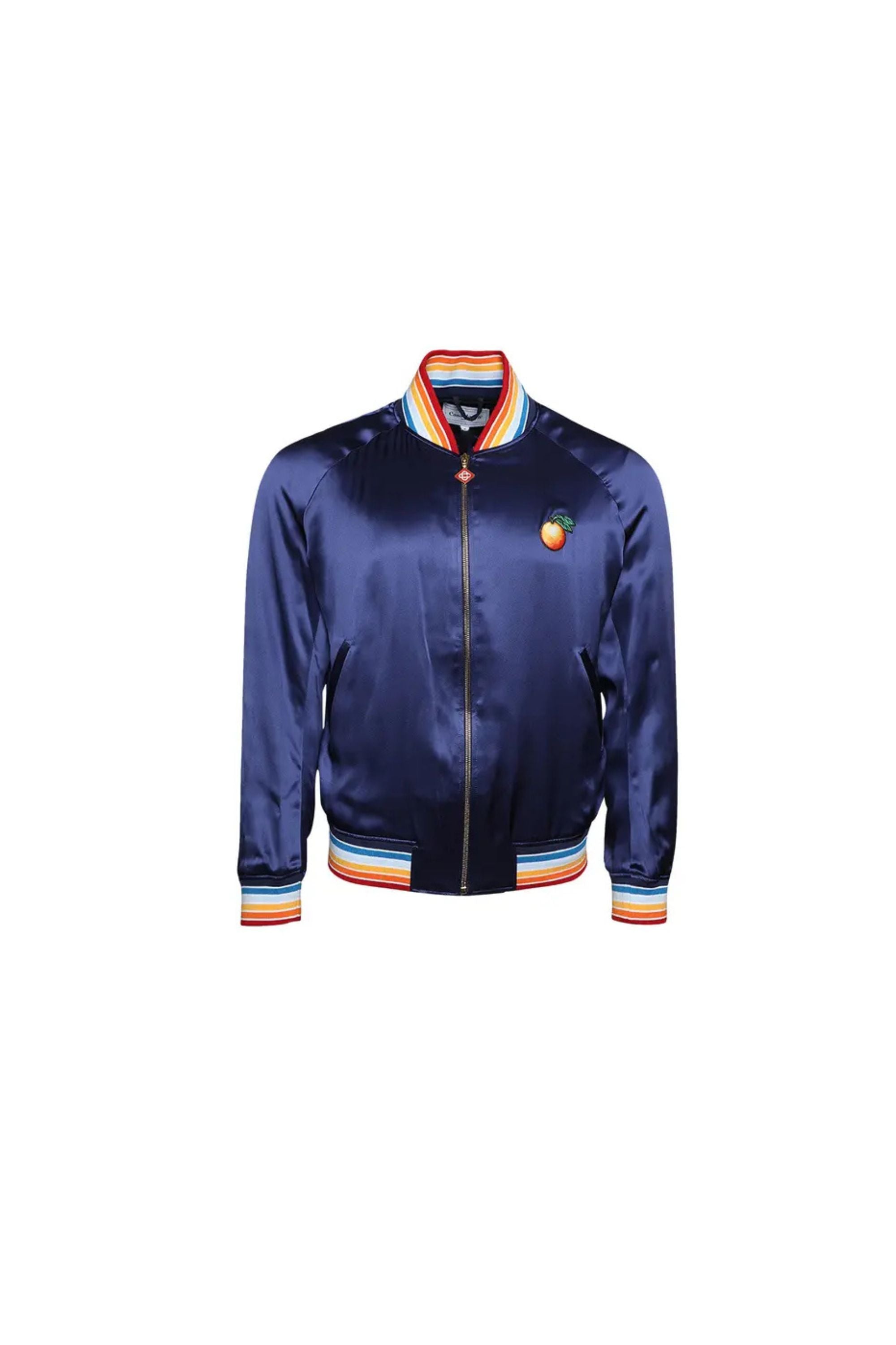 Casablanca bomber con Logo Casa Sport vista frontale