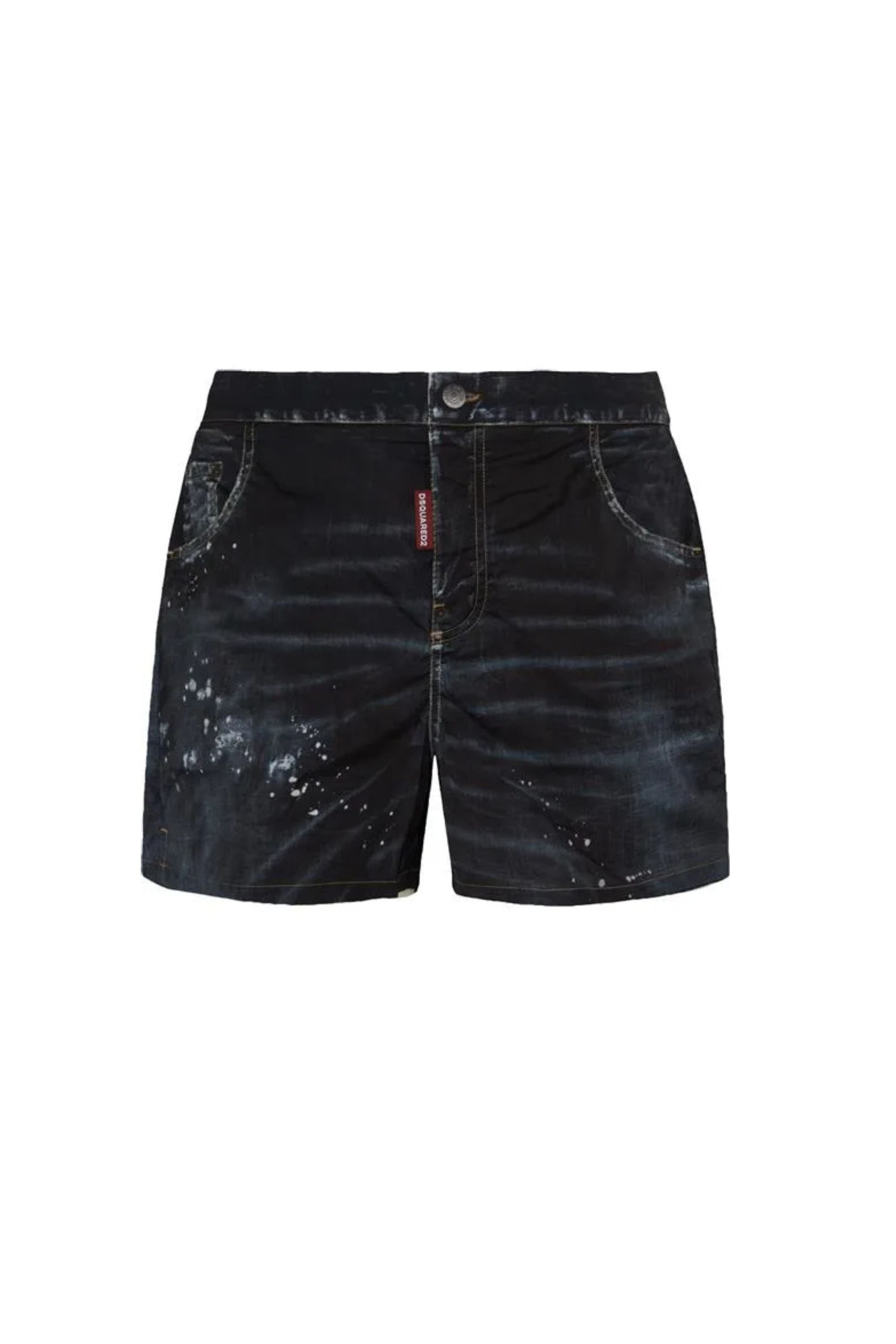 Dsquared2 Costume da Bagno effetto Denim vista frontale
