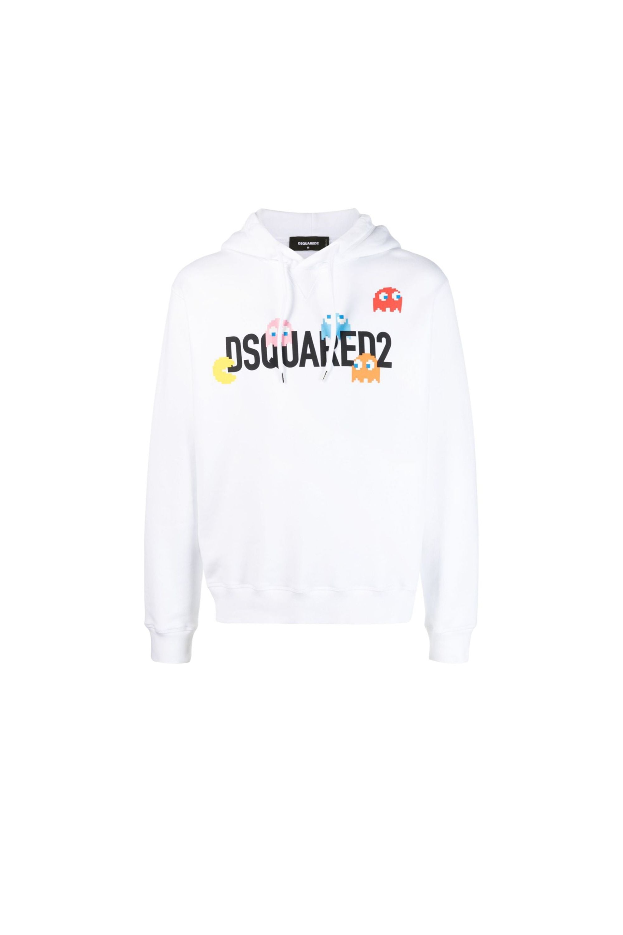Dsquared2 Felpa Logo X Pac Man vista frontale