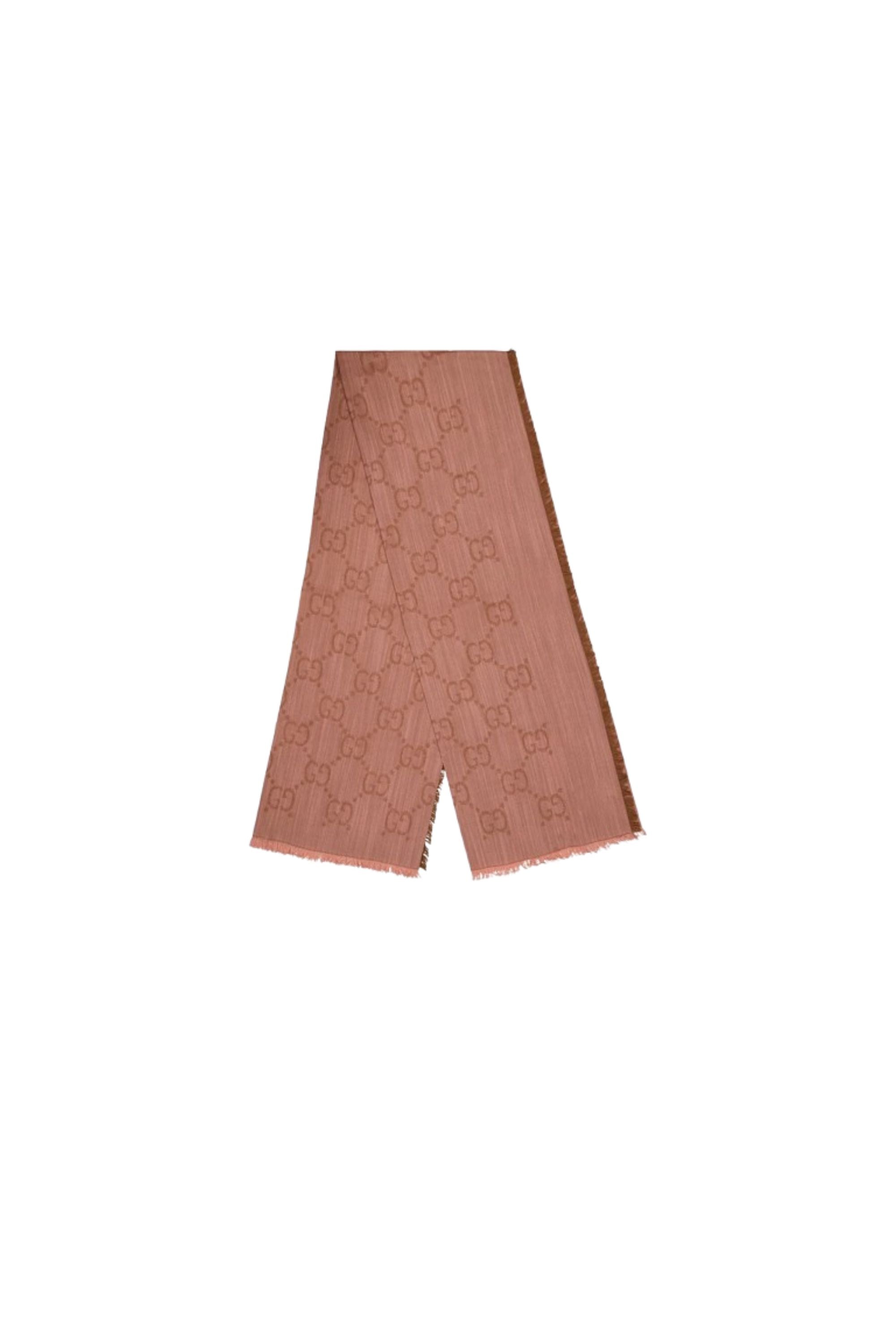 Gucci Sciarpa con Motivo GG vista frontale