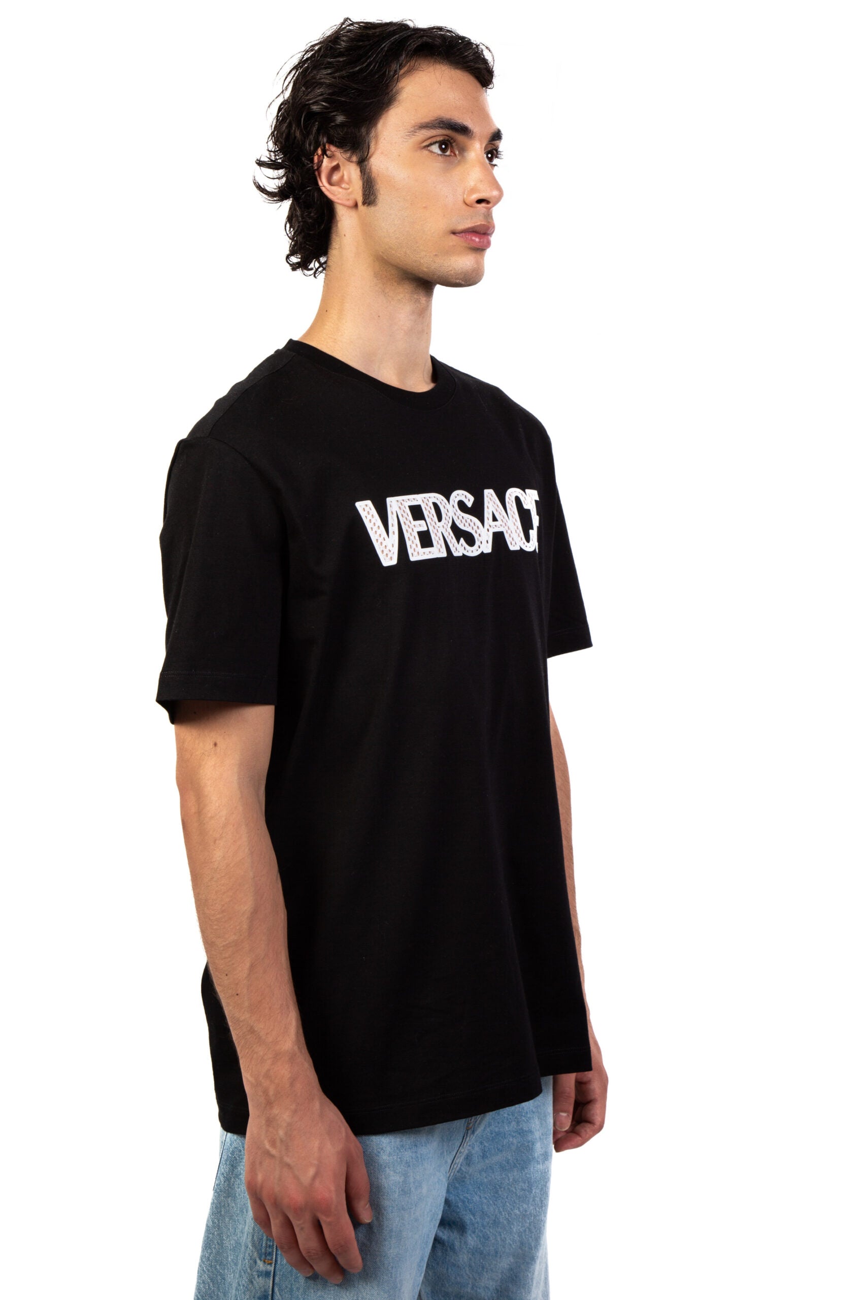 Versace T Shirt Con Logo-3
