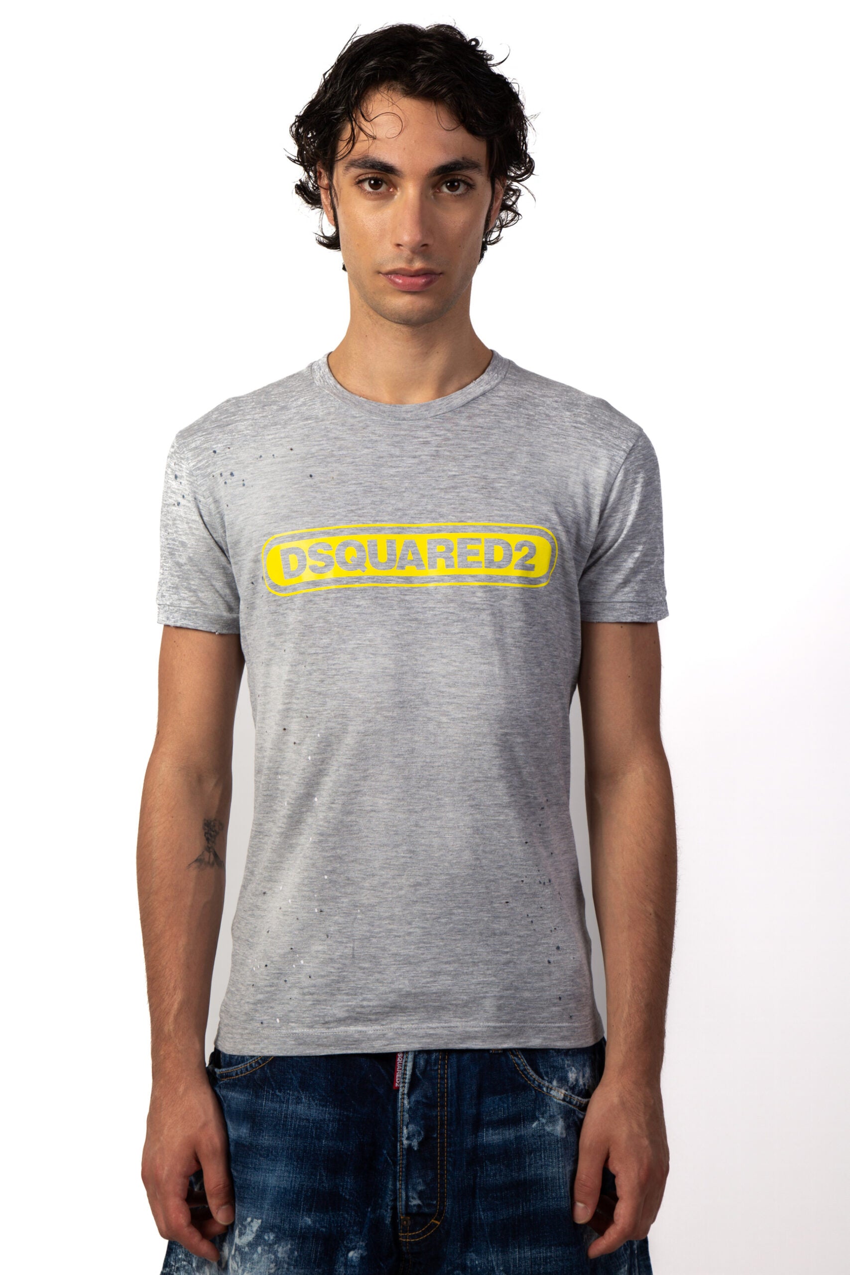 Dsquared2 T Shirt Con Logo In Jersey-2