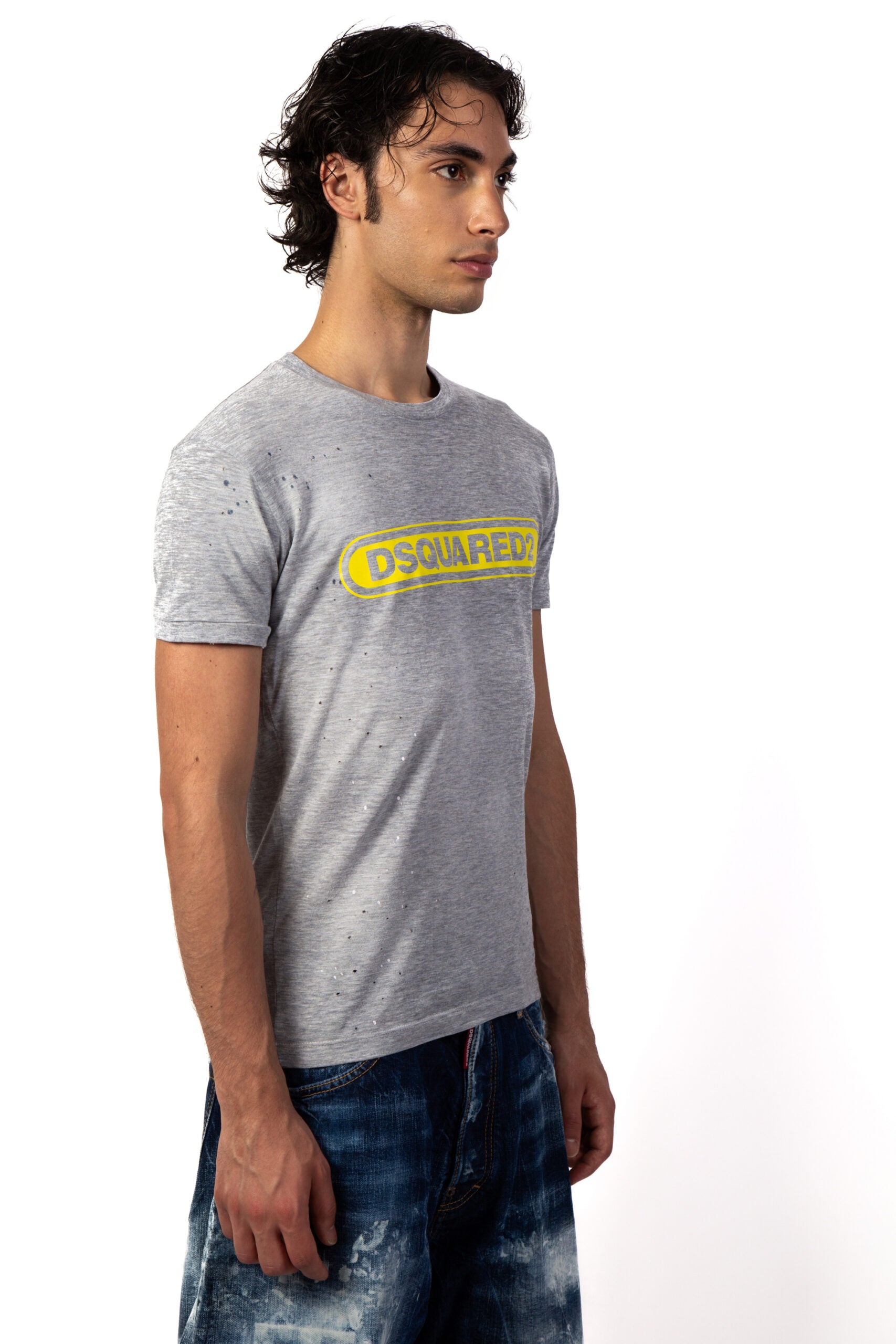 Dsquared2 T Shirt Con Logo In Jersey-3