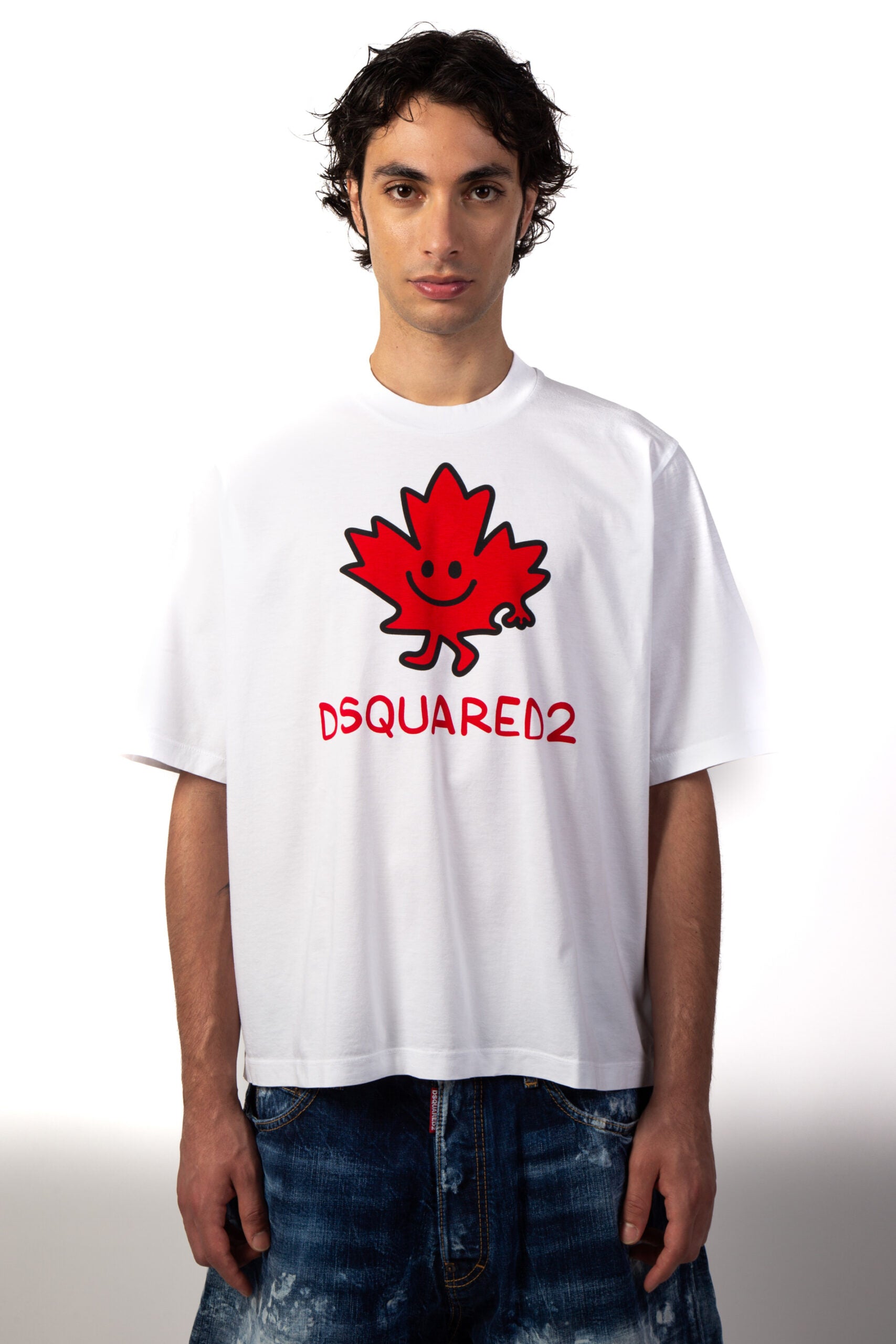 Dsquared2 T Shirt Con Logo Di Cotone-2